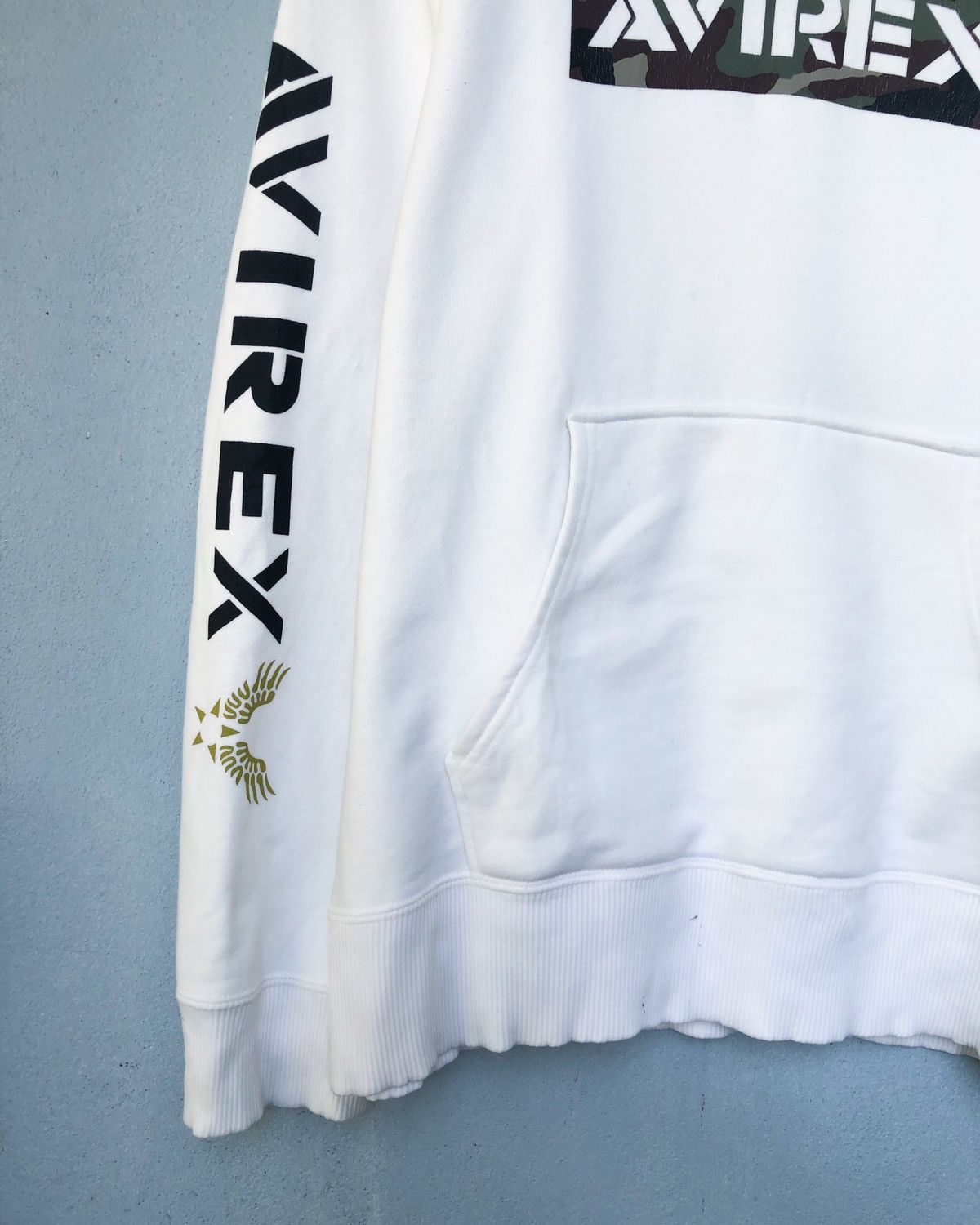 Avirex Rare Avirex Camo Hoodies Sweatshirt Size US L / EU 52-54 / 3 - 5 Thumbnail