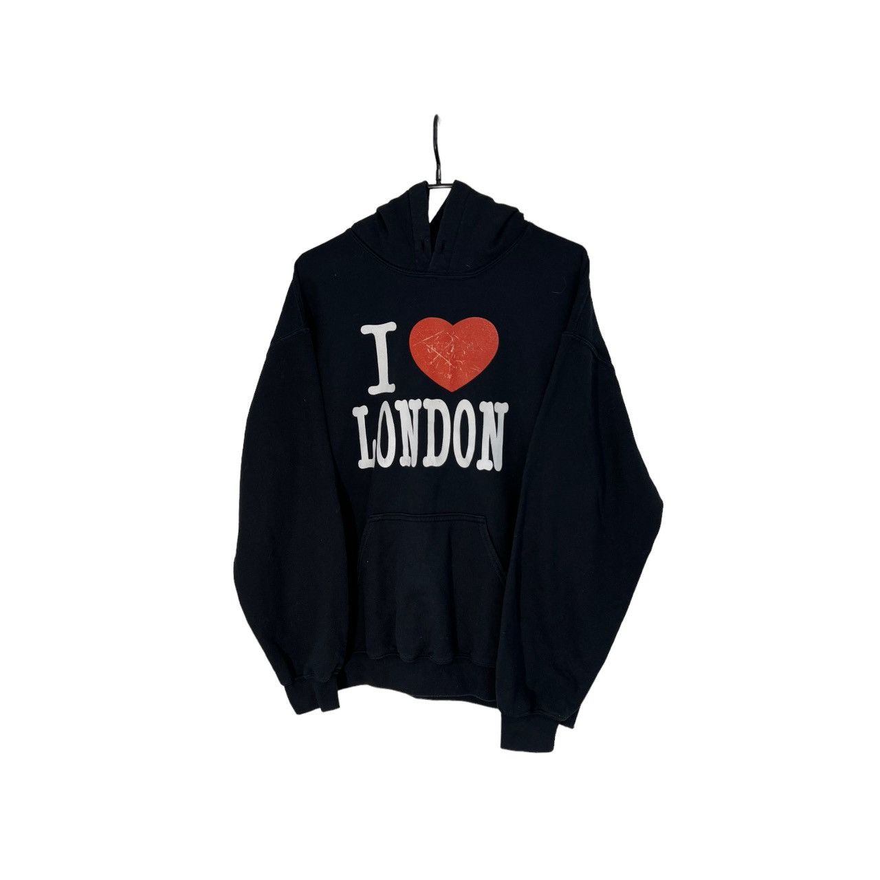 Vintage I love london hoodie vintage 90s retro Y2k Size US L / EU 52-54 / 3 - 6 Thumbnail