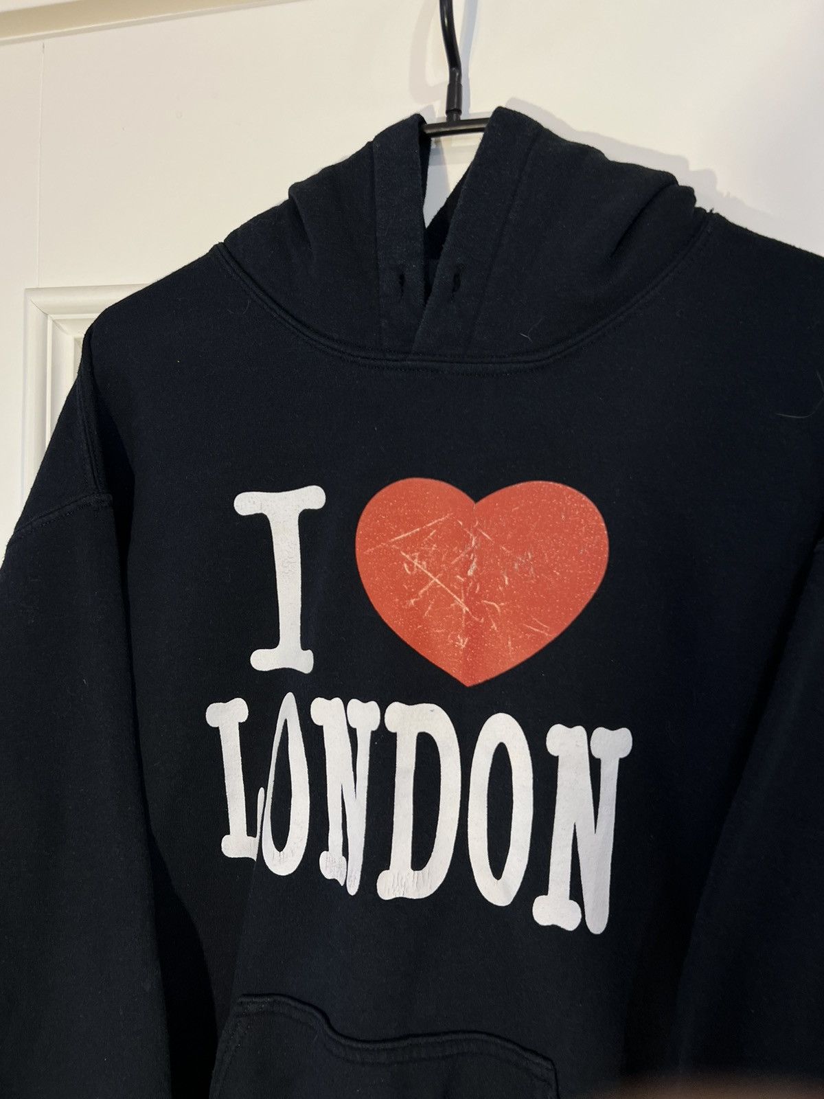 Vintage I love london hoodie vintage 90s retro Y2k Size US L / EU 52-54 / 3 - 7 Thumbnail