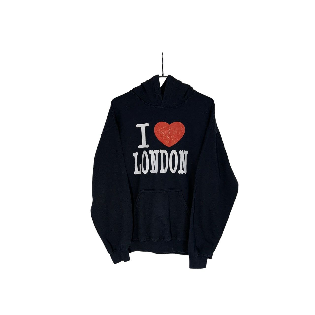 Vintage I love london hoodie vintage 90s retro Y2k Size US L / EU 52-54 / 3 - 1 Thumbnail