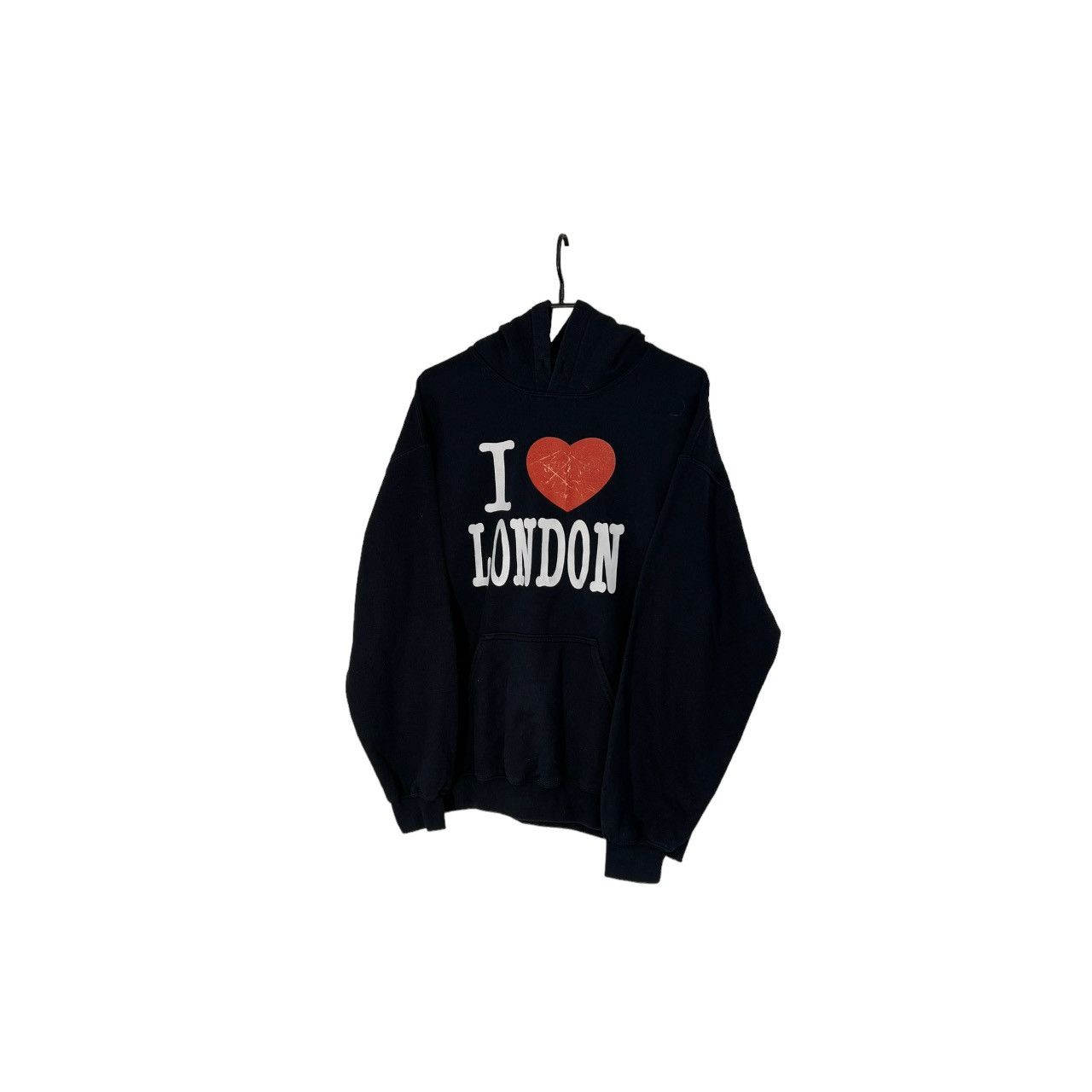 Vintage I love london hoodie vintage 90s retro Y2k Size US L / EU 52-54 / 3 - 4 Thumbnail
