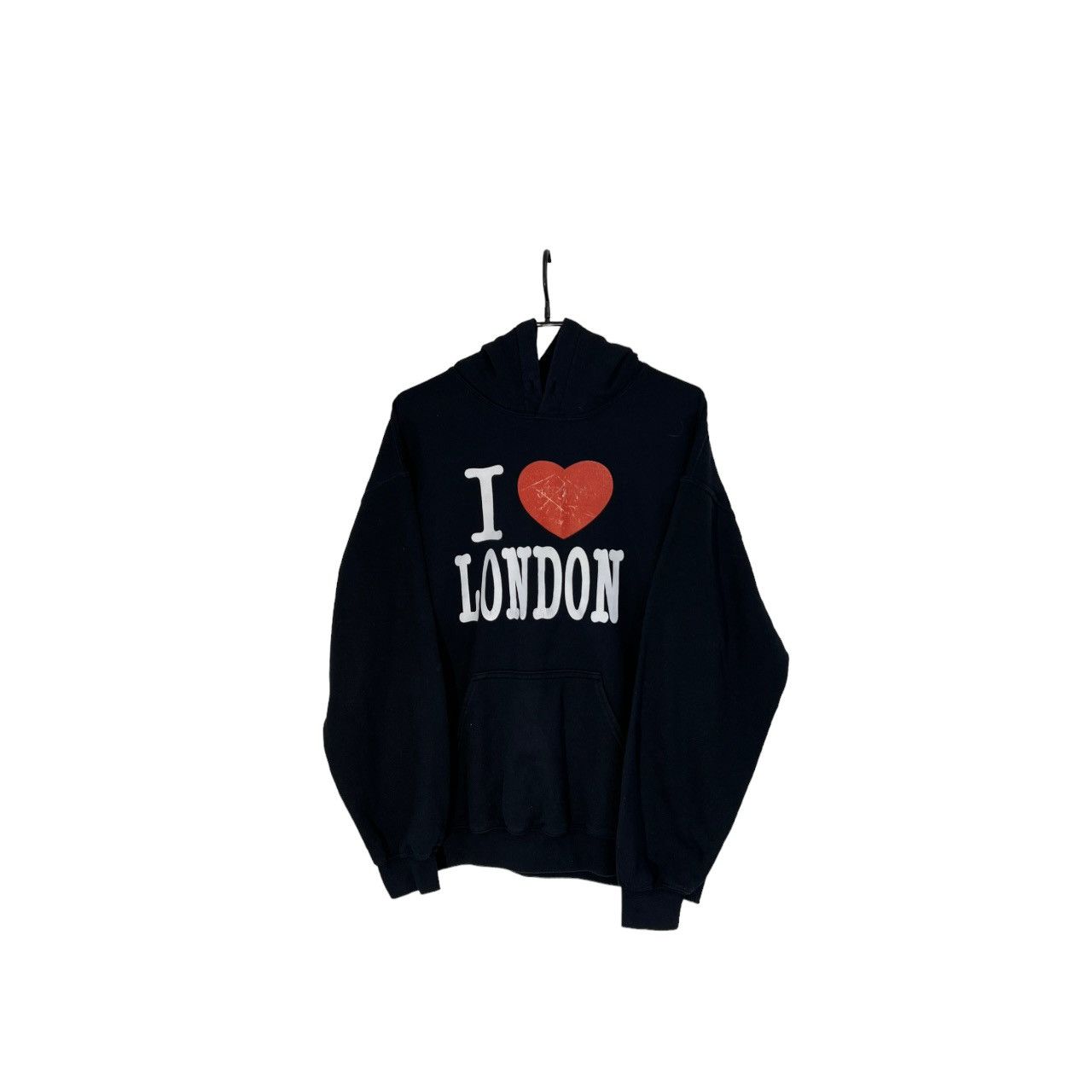 Vintage I love london hoodie vintage 90s retro Y2k Size US L / EU 52-54 / 3 - 5 Thumbnail