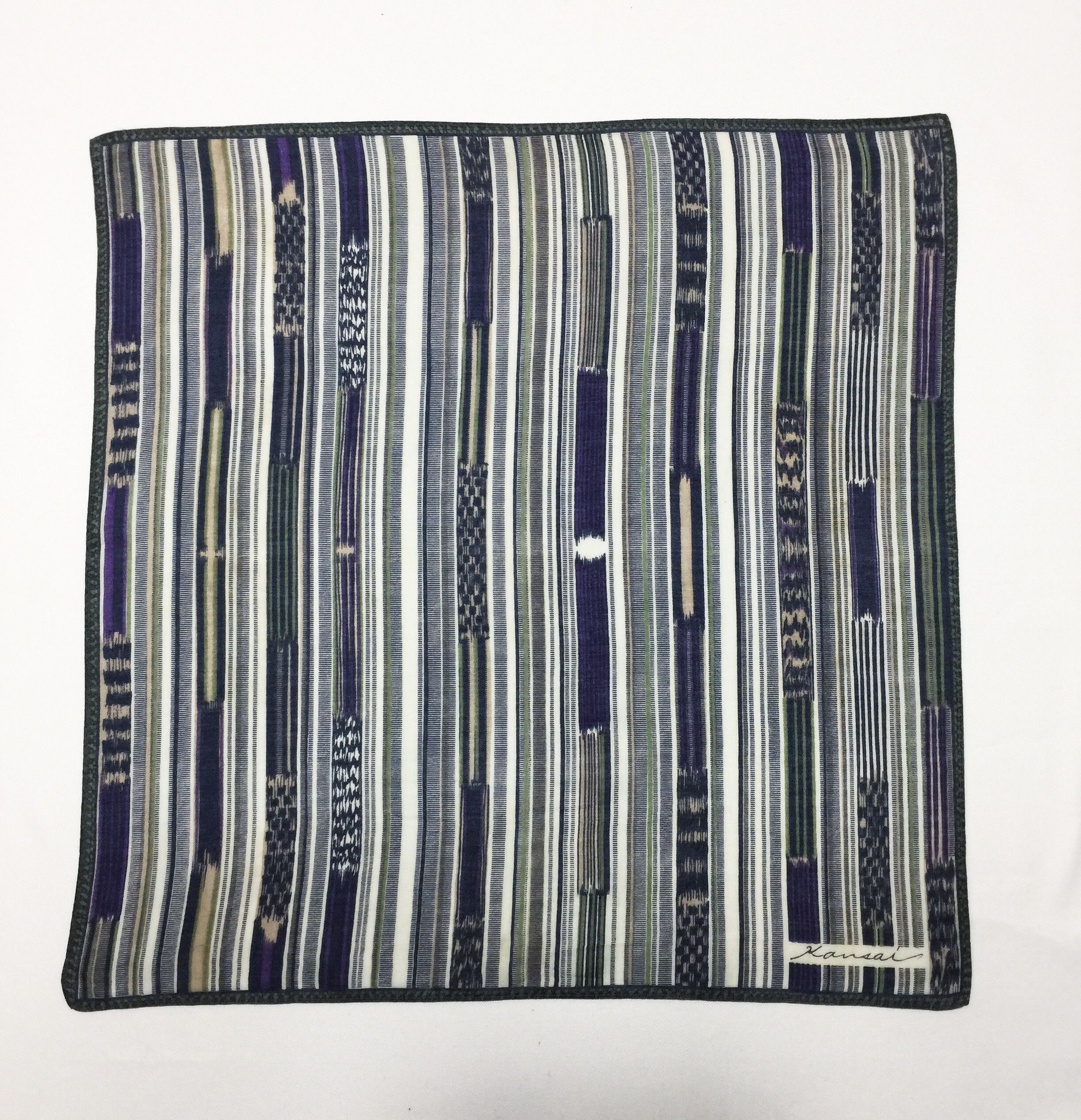 Japanese Brand × Kansai Yamamoto × Vintage Vintage Kansai Abstract Handkerchief / hanky bandana scarf Size ONE SIZE - 2 Thumbnail