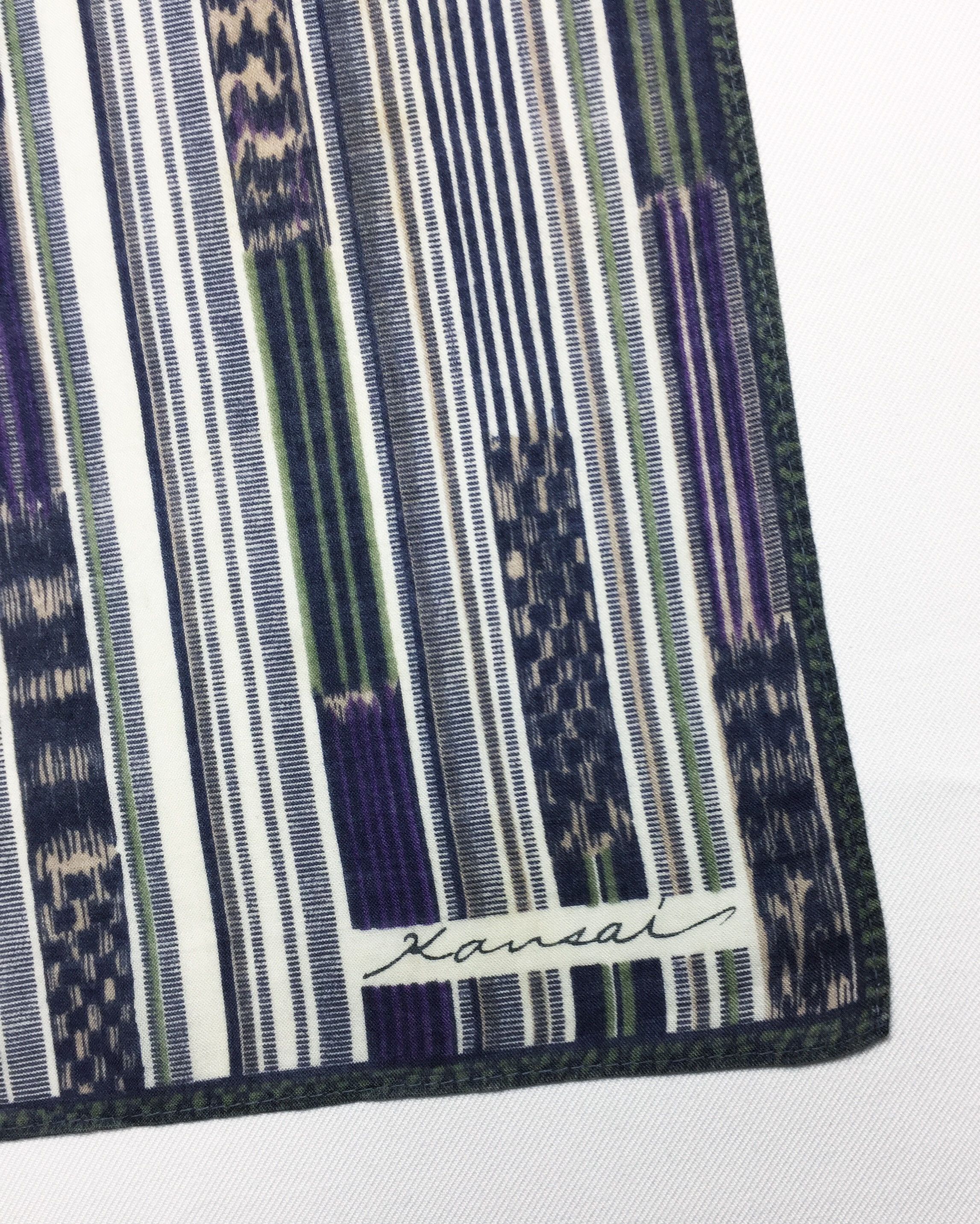 Japanese Brand × Kansai Yamamoto × Vintage Vintage Kansai Abstract Handkerchief / hanky bandana scarf Size ONE SIZE - 3 Thumbnail