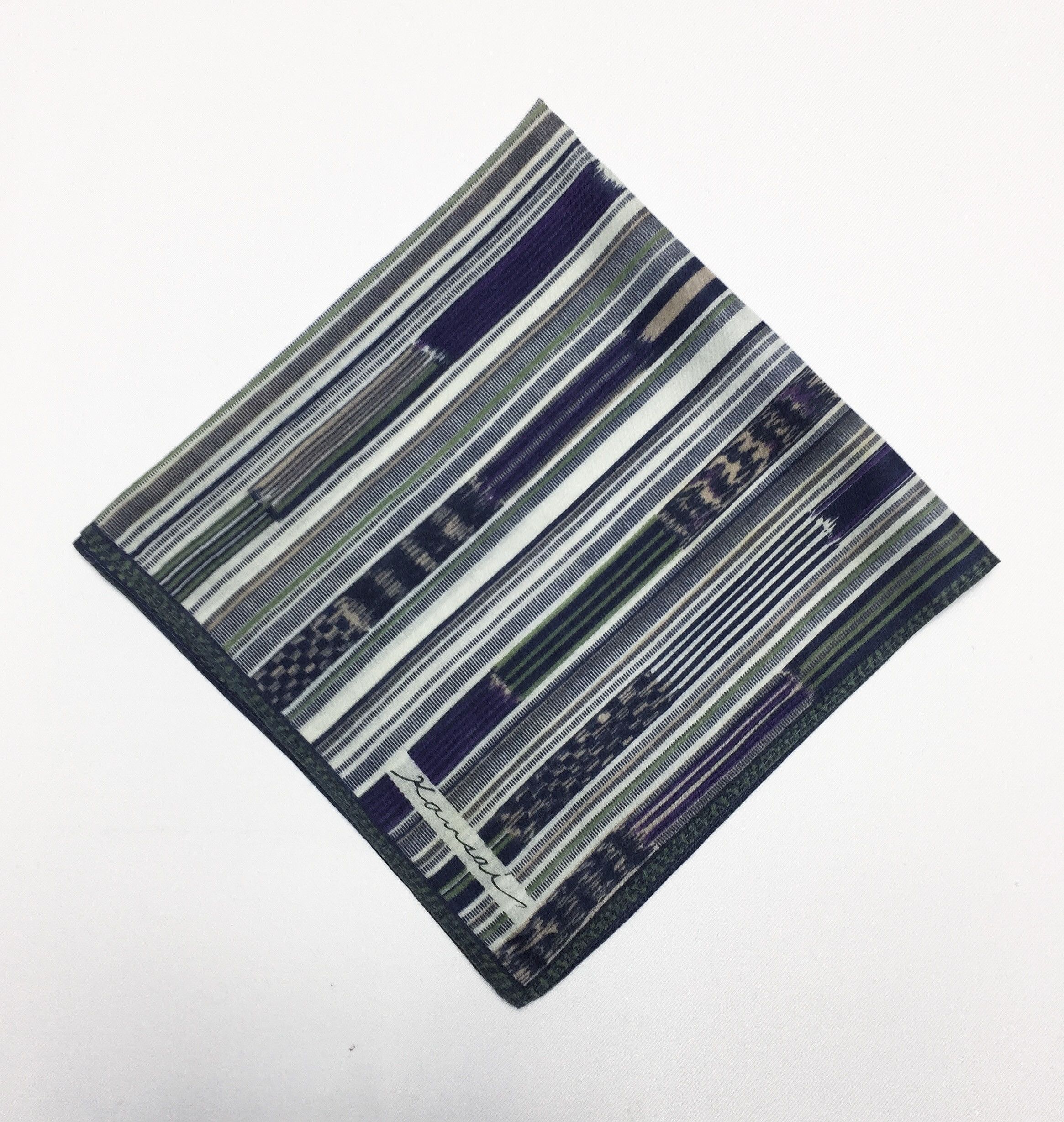 Japanese Brand × Kansai Yamamoto × Vintage Vintage Kansai Abstract Handkerchief / hanky bandana scarf Size ONE SIZE - 1 Thumbnail