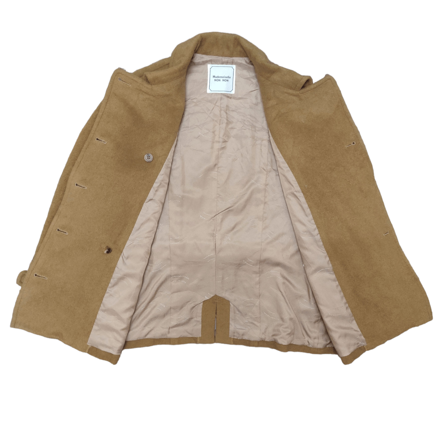 Mademoiselle Non Non Mademoiselle Non Non Double Breasted Wool Coat Size M / US 6-8 / IT 42-44 - 6 Thumbnail