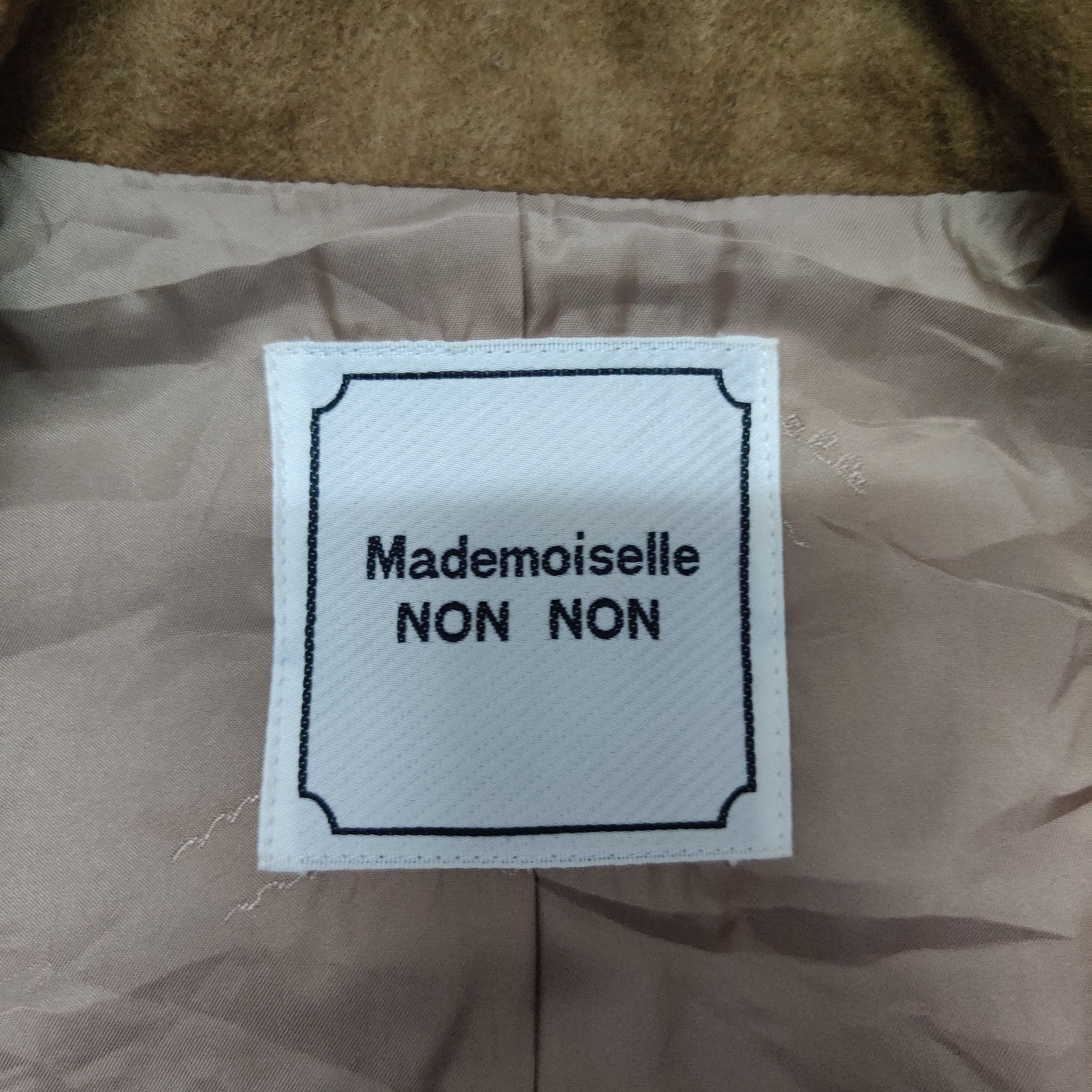 Mademoiselle Non Non Mademoiselle Non Non Double Breasted Wool Coat Size M / US 6-8 / IT 42-44 - 8 Thumbnail
