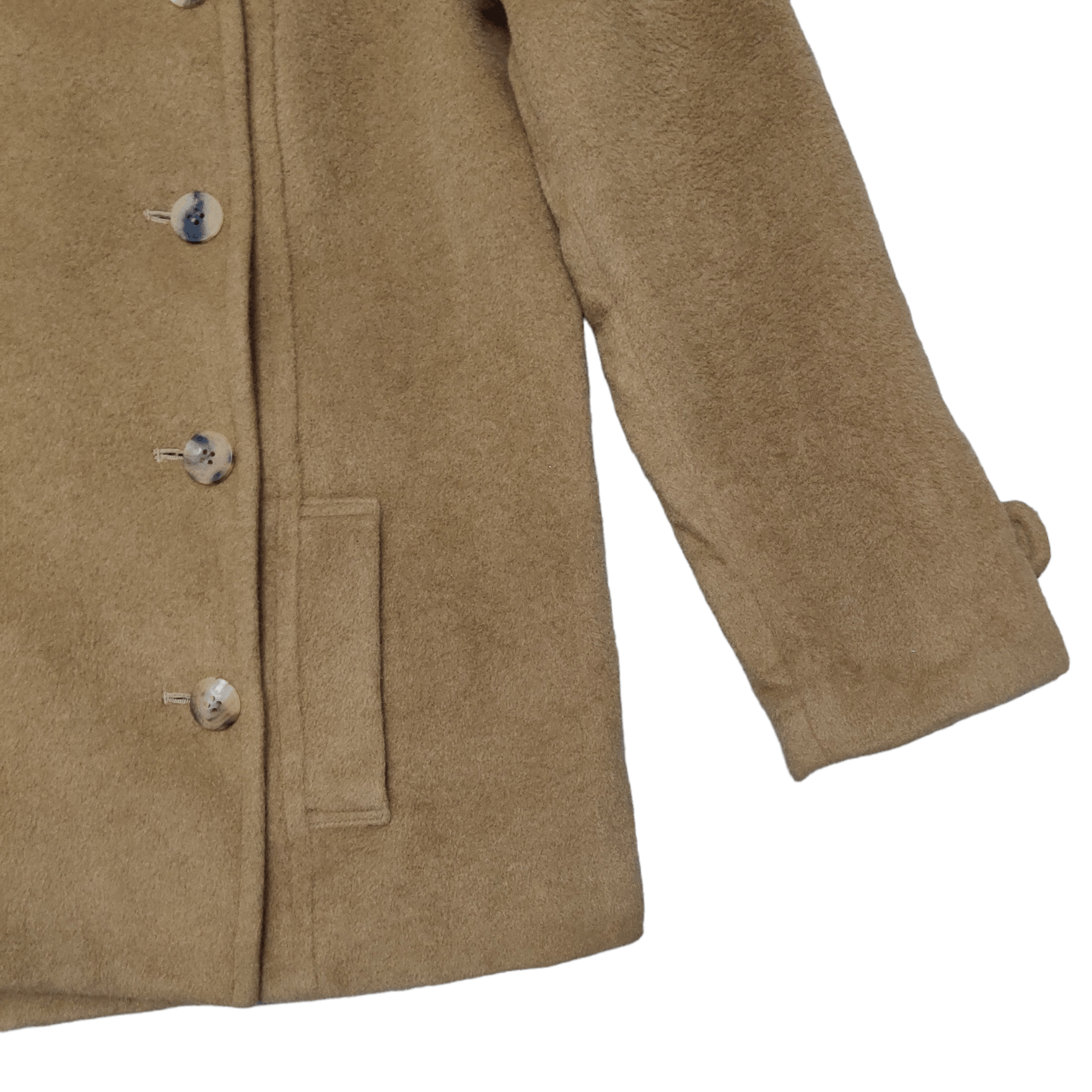 Mademoiselle Non Non Mademoiselle Non Non Double Breasted Wool Coat Size M / US 6-8 / IT 42-44 - 4 Thumbnail
