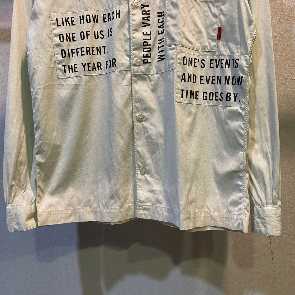 Wtaps VINTAGE 2004 WTAPS WAY OF LIFE LONG SLEEVE Shirts Size US M / EU 48-50 / 2 - 4 Thumbnail