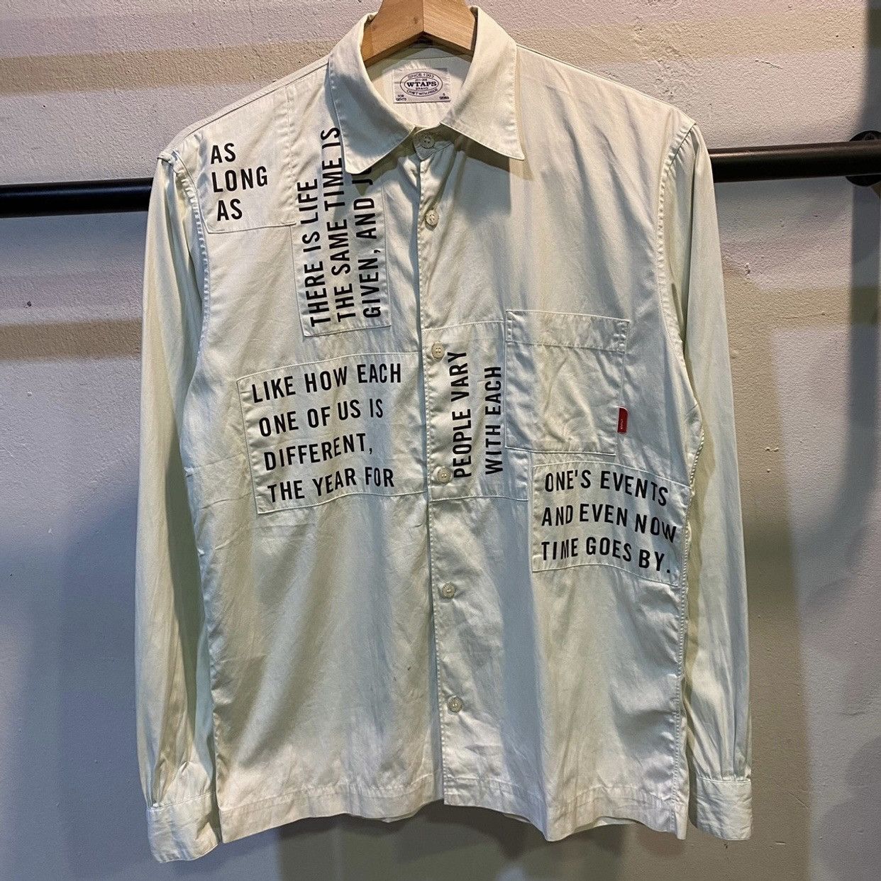 Wtaps VINTAGE 2004 WTAPS WAY OF LIFE LONG SLEEVE Shirts Size US M / EU 48-50 / 2 - 1 Thumbnail