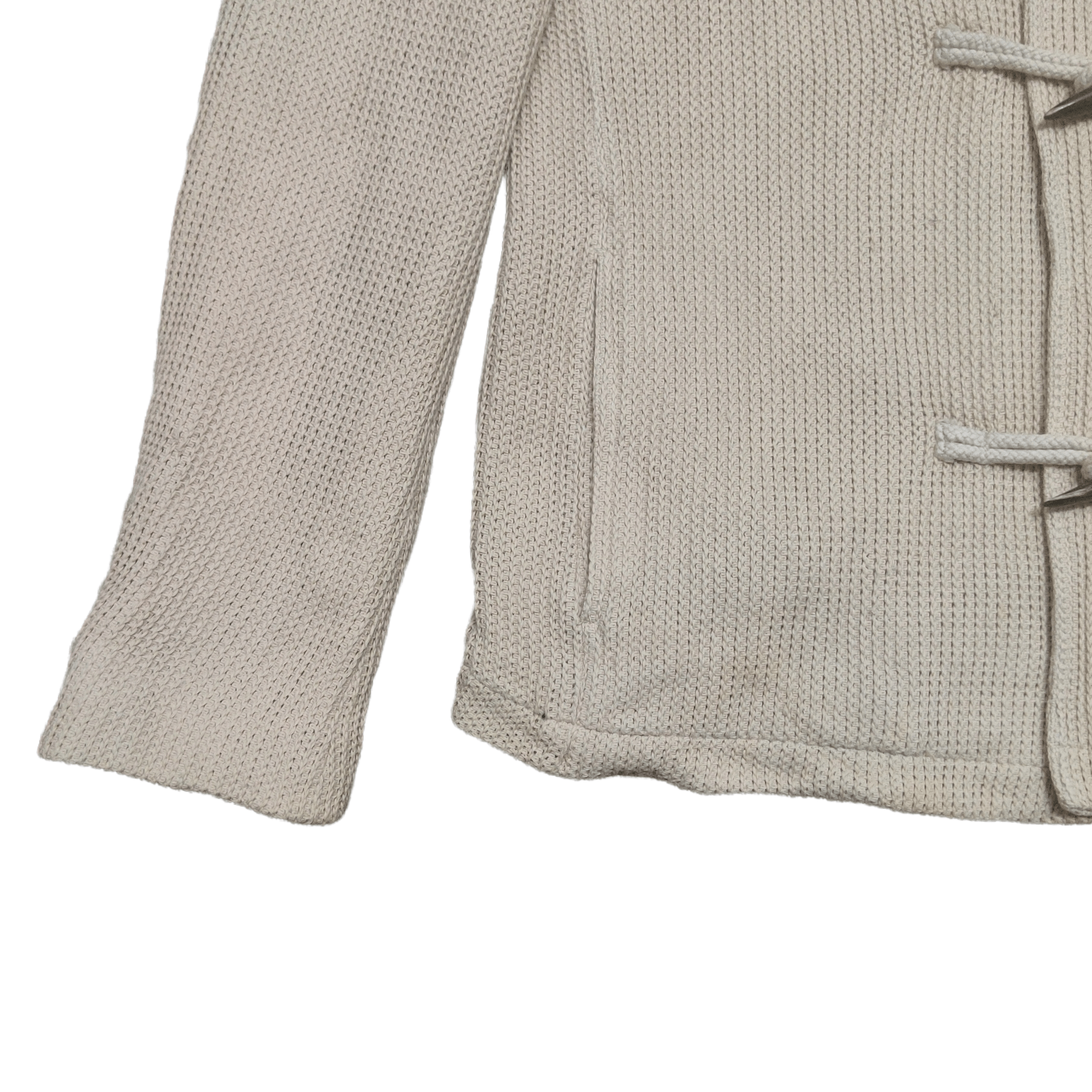 Katharine Hamnett London Katharine Hamnett London Blouson Duffle Coat Knit Jacket Size US L / EU 52-54 / 3 - 3 Thumbnail