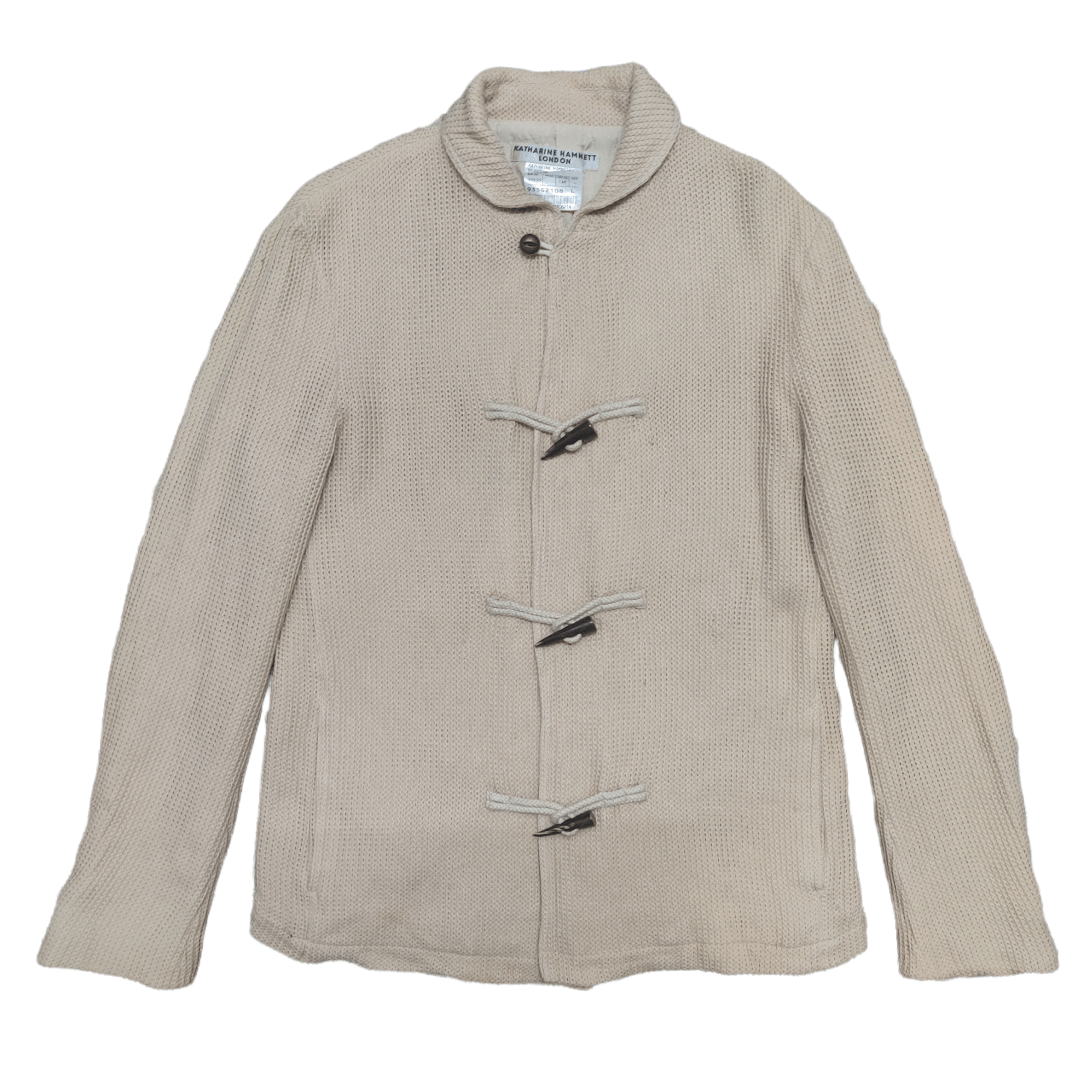Katharine Hamnett London Katharine Hamnett London Blouson Duffle Coat Knit Jacket Size US L / EU 52-54 / 3 - 1 Thumbnail