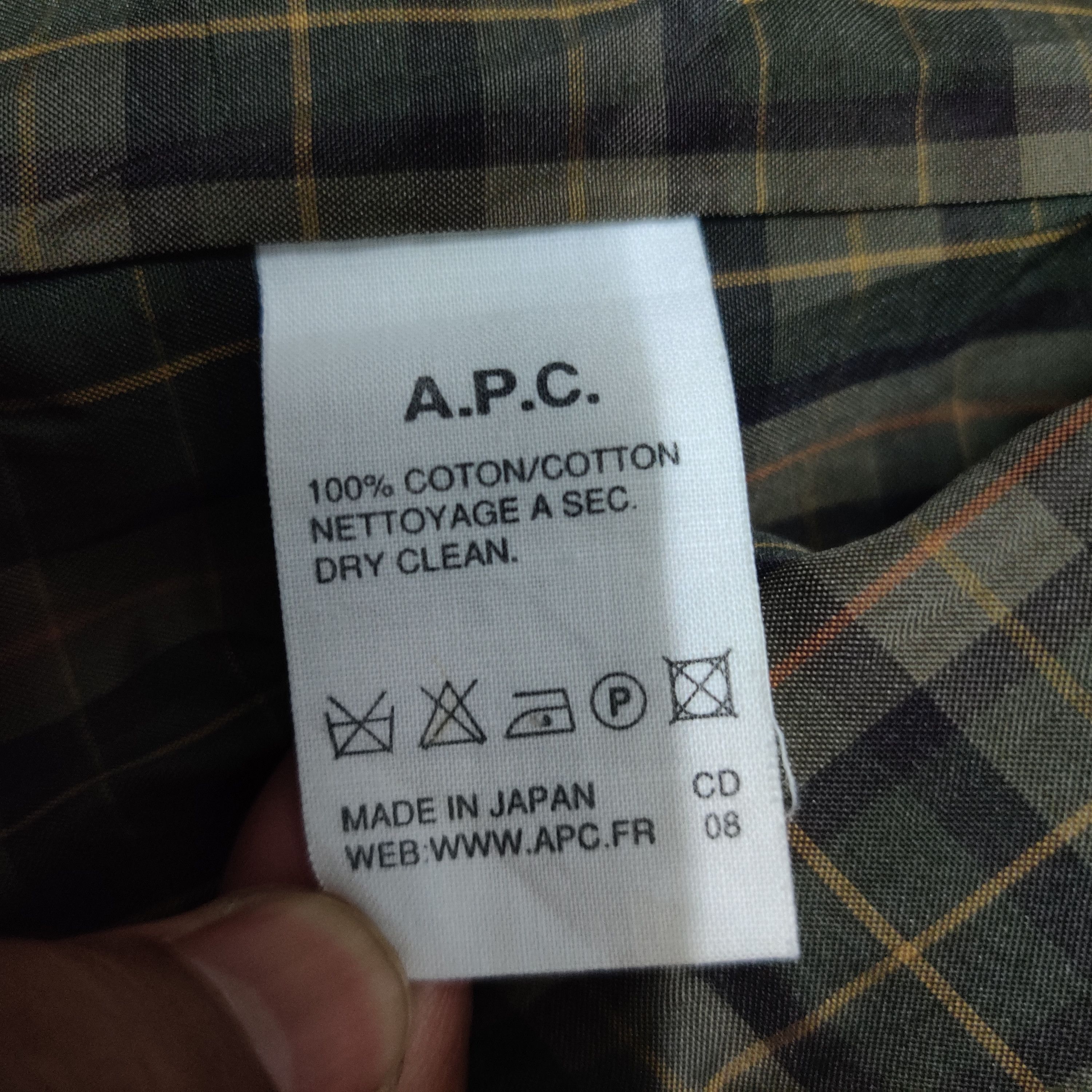 A.P.C. A.P.C. Rue De Fleurus Paris Double Breasted Long Coat Size US S / EU 44-46 / 1 - 10 Thumbnail