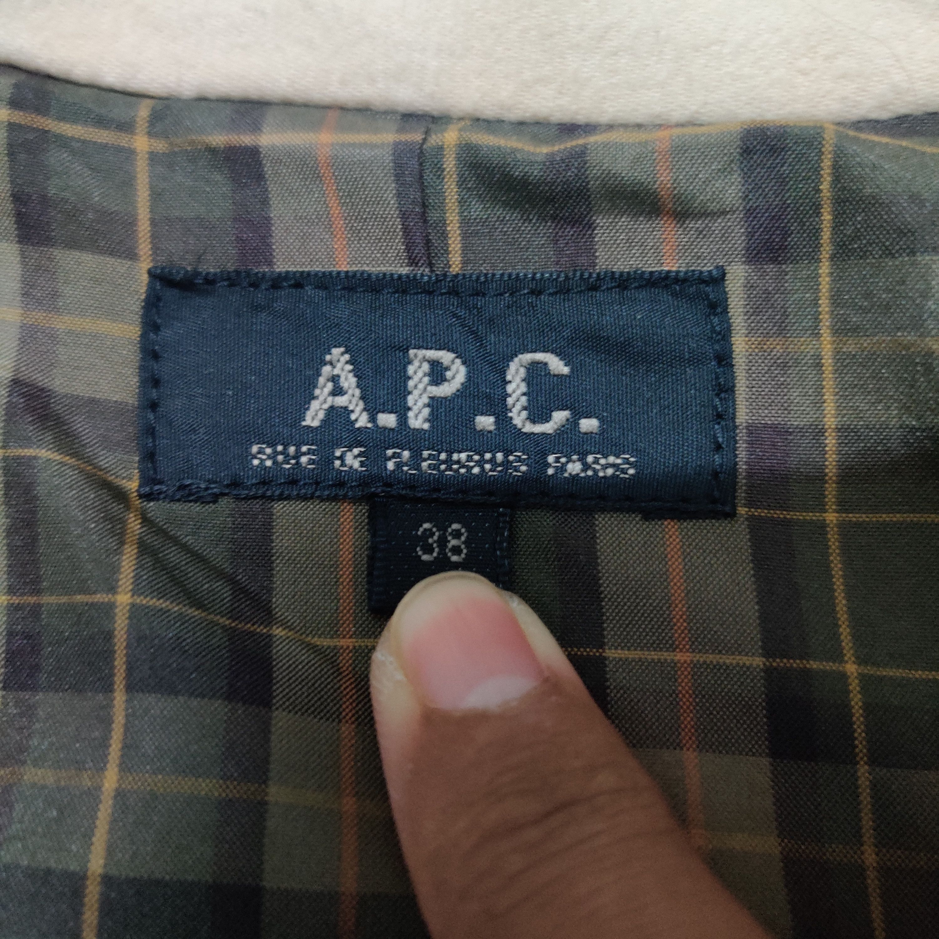 A.P.C. A.P.C. Rue De Fleurus Paris Double Breasted Long Coat Size US S / EU 44-46 / 1 - 9 Thumbnail