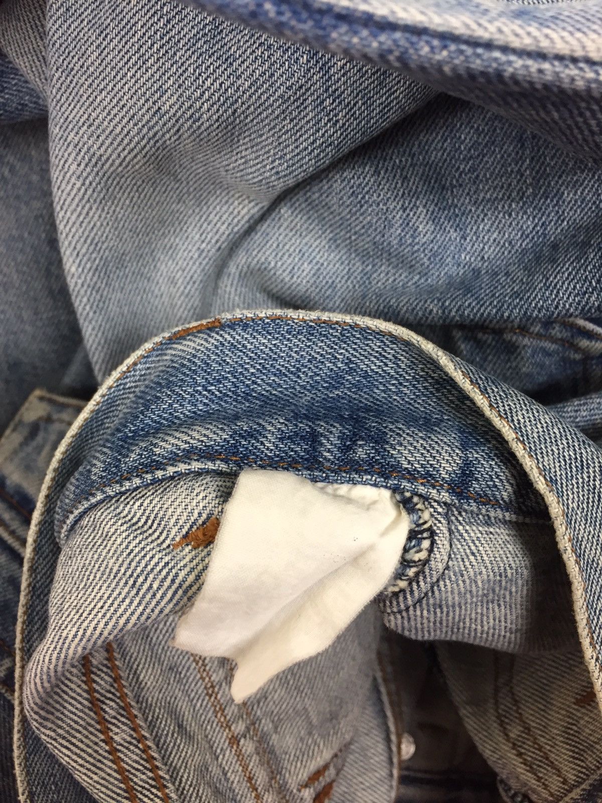 A.P.C. Vintage APC Distressed Denim Bush Pants Size US 32 / EU 48 - 12 Thumbnail
