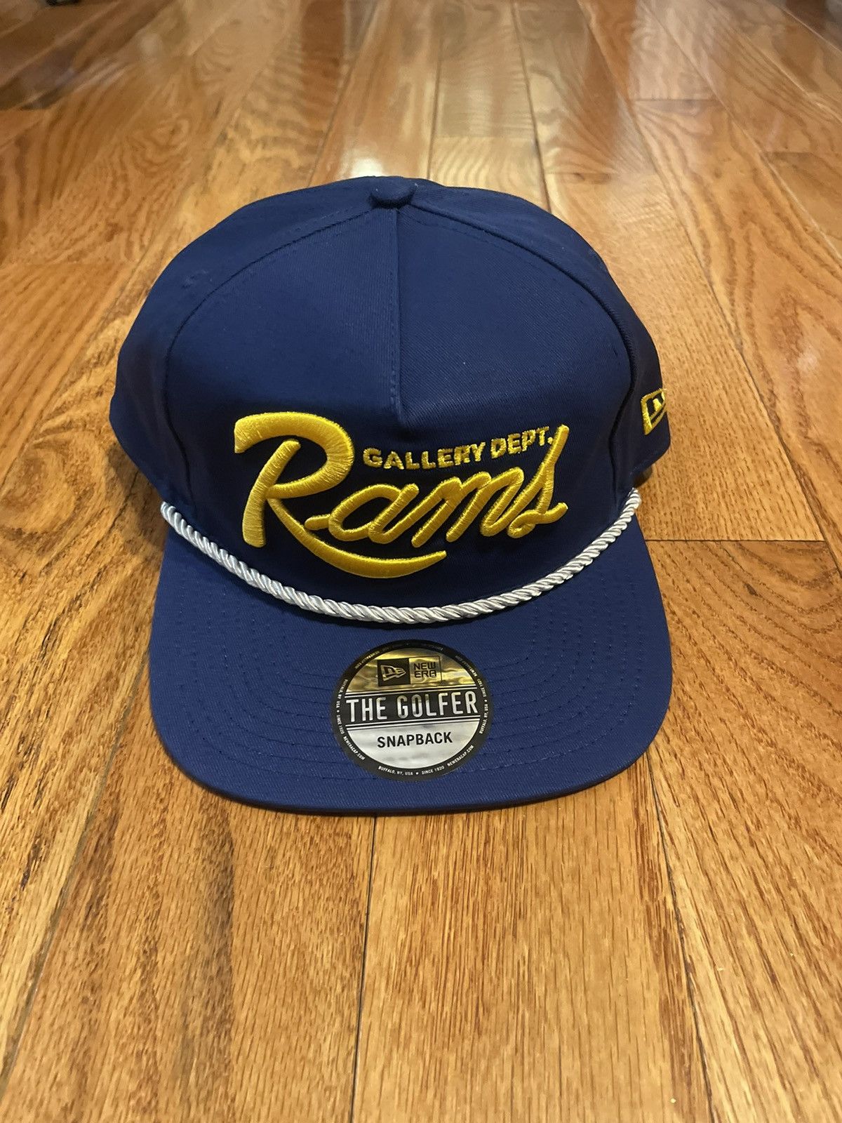 Men's New Era x GALLERY DEPT. Royal Los Angeles Rams Golfer Snapback  Adjustable Hat
