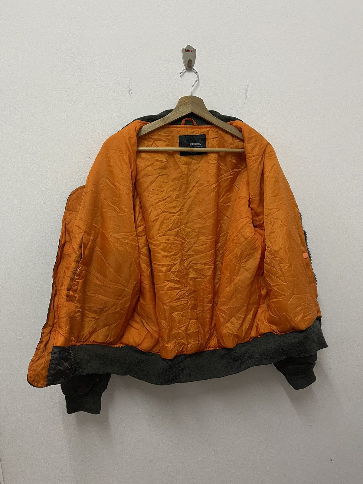 Vintage Vintage Red arrows Riversible Bomber Style Jacket Size US L / EU 52-54 / 3 - 7 Thumbnail