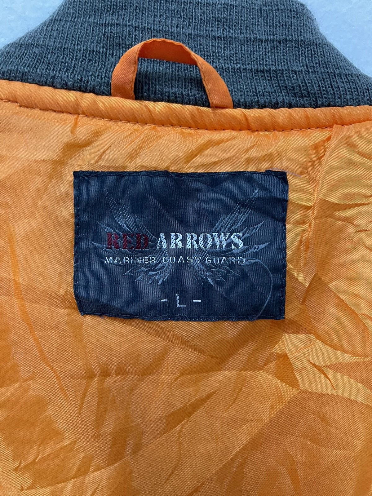 Vintage Vintage Red arrows Riversible Bomber Style Jacket Size US L / EU 52-54 / 3 - 14 Thumbnail