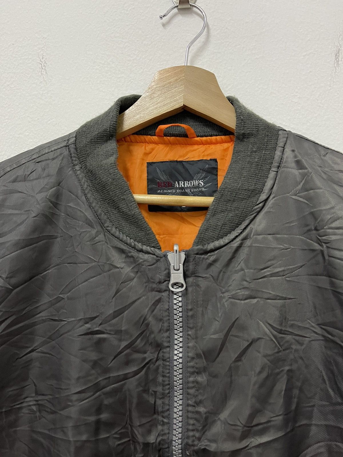 Vintage Vintage Red arrows Riversible Bomber Style Jacket Size US L / EU 52-54 / 3 - 6 Thumbnail