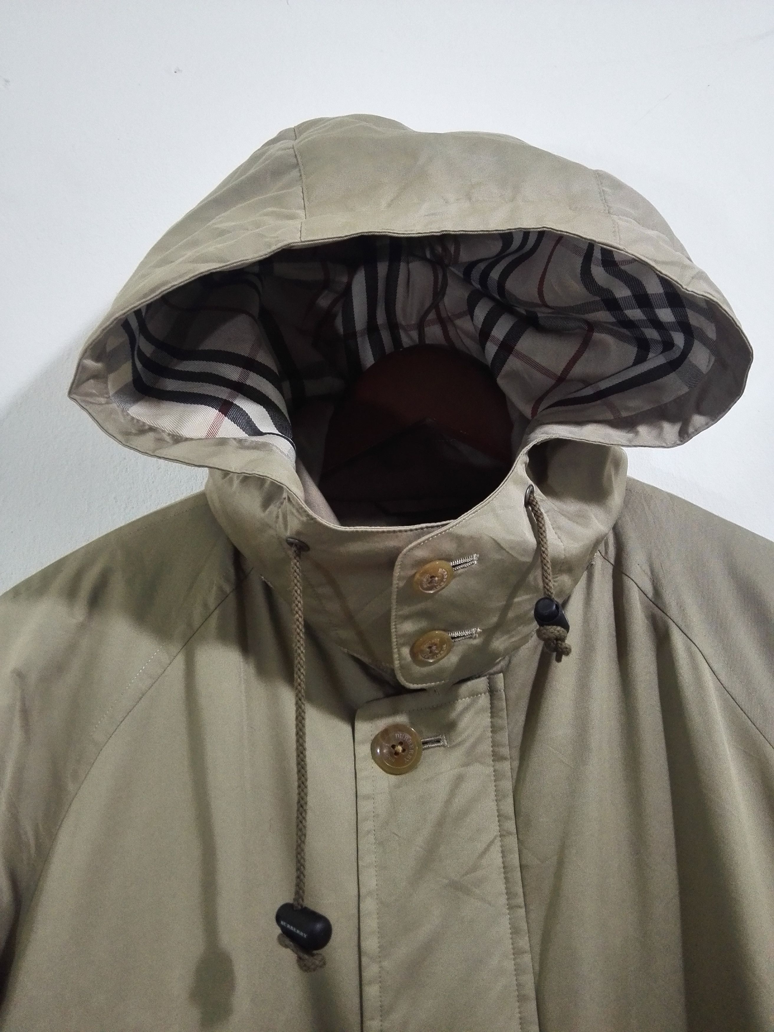 Burberry Burberry Parka Jacket With Hoodie Monogram Design Size US L / EU 52-54 / 3 - 5 Thumbnail