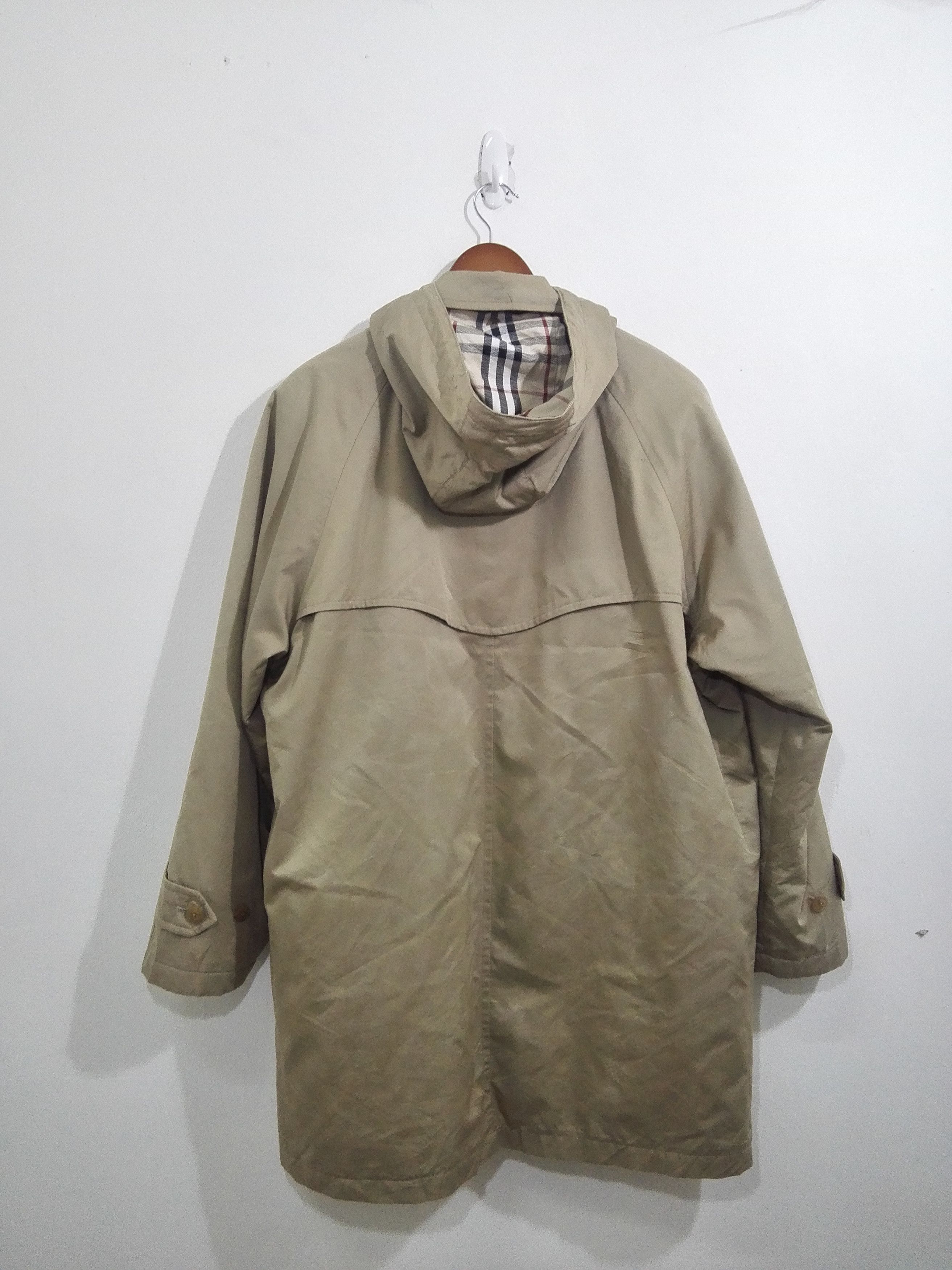 Burberry Burberry Parka Jacket With Hoodie Monogram Design Size US L / EU 52-54 / 3 - 2 Thumbnail