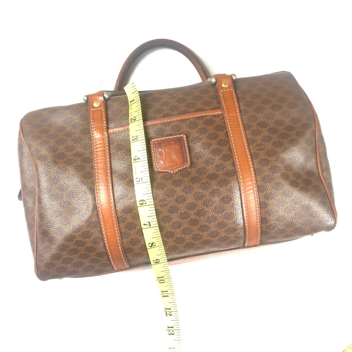 Celine Vintage Celine Macadam Speedy Bag Size ONE SIZE - 19 Thumbnail