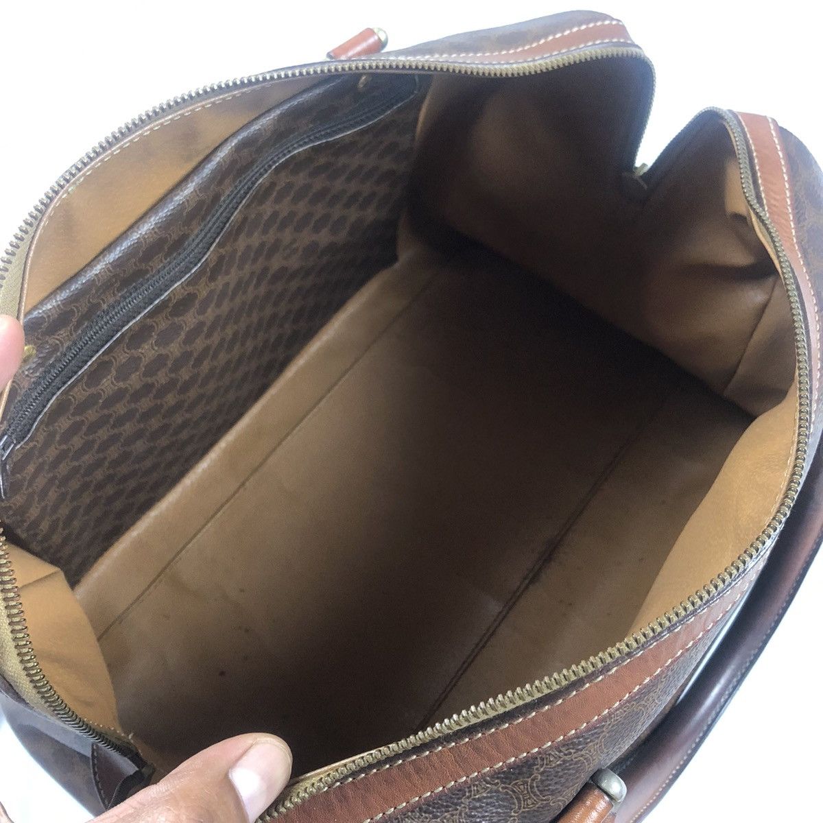 Celine Vintage Celine Macadam Speedy Bag Size ONE SIZE - 14 Thumbnail