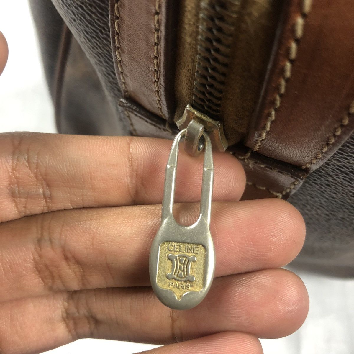 Celine Vintage Celine Macadam Speedy Bag Size ONE SIZE - 11 Thumbnail