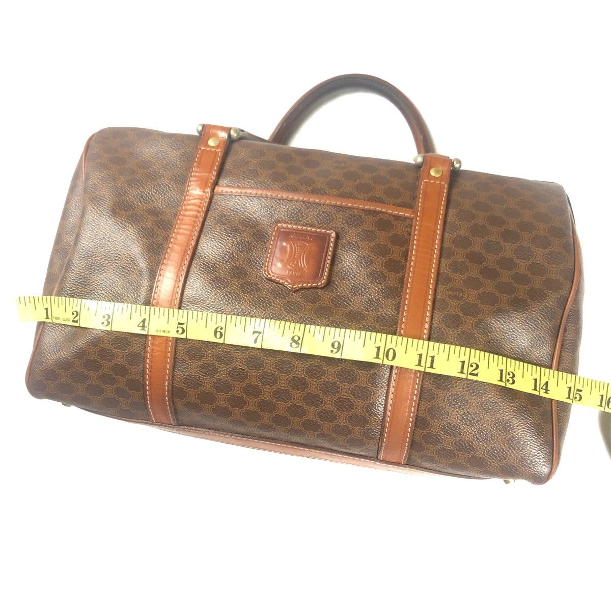 Celine Vintage Celine Macadam Speedy Bag Size ONE SIZE - 18 Thumbnail