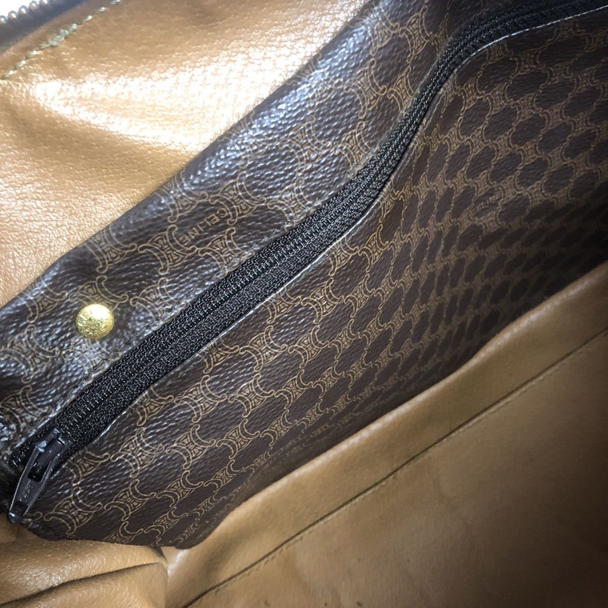 Celine Vintage Celine Macadam Speedy Bag Size ONE SIZE - 15 Thumbnail
