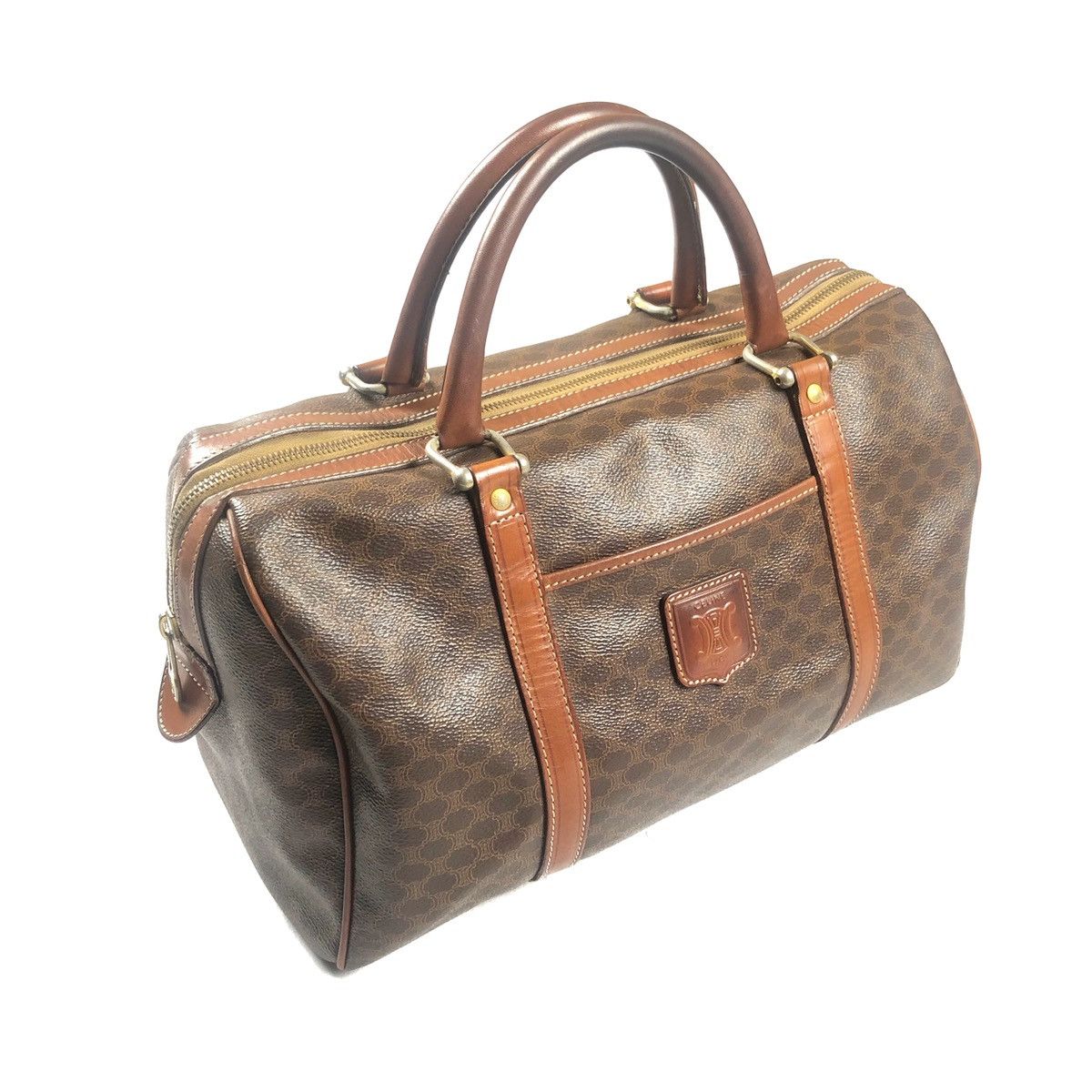Celine Vintage Celine Macadam Speedy Bag Size ONE SIZE - 1 Thumbnail