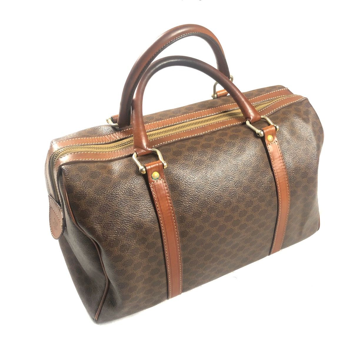 Celine Vintage Celine Macadam Speedy Bag Size ONE SIZE - 2 Thumbnail