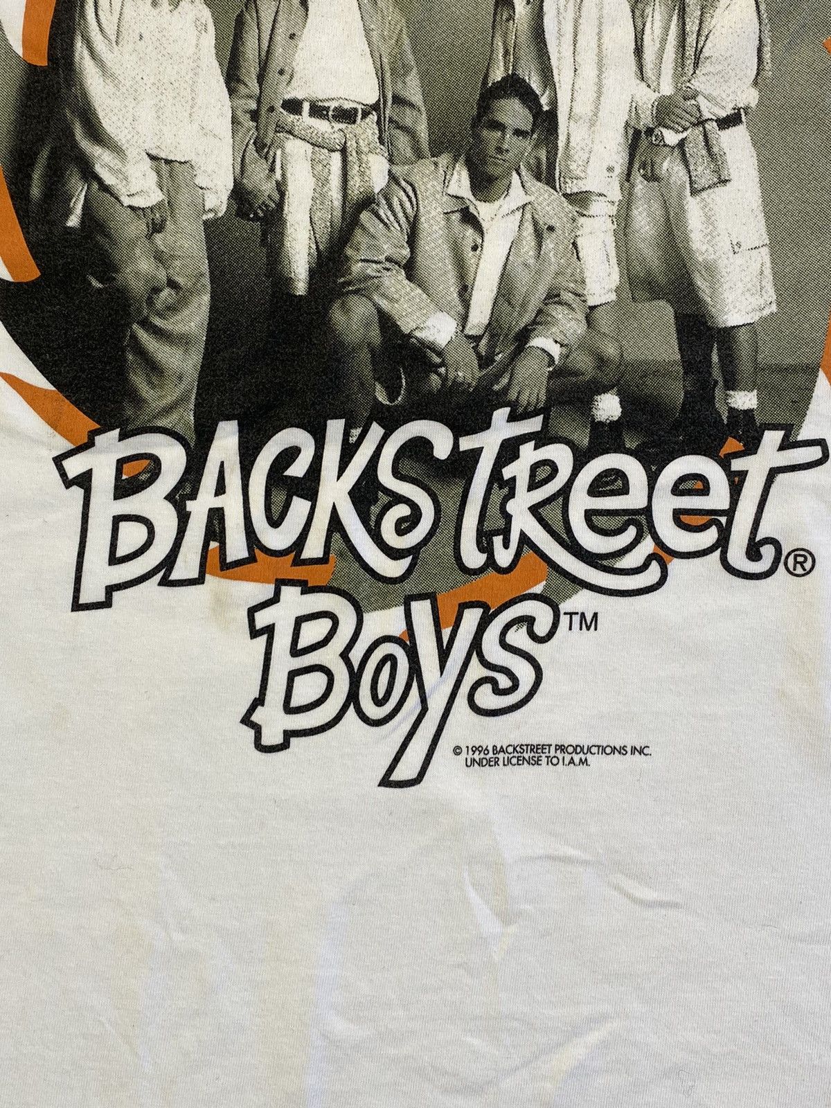 Band Tees × Vintage Back street boys 1996 vintage band tee Size US S / EU 44-46 / 1 - 4 Thumbnail