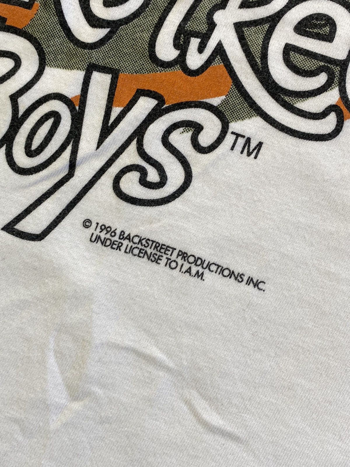 Band Tees × Vintage Back street boys 1996 vintage band tee Size US S / EU 44-46 / 1 - 6 Thumbnail