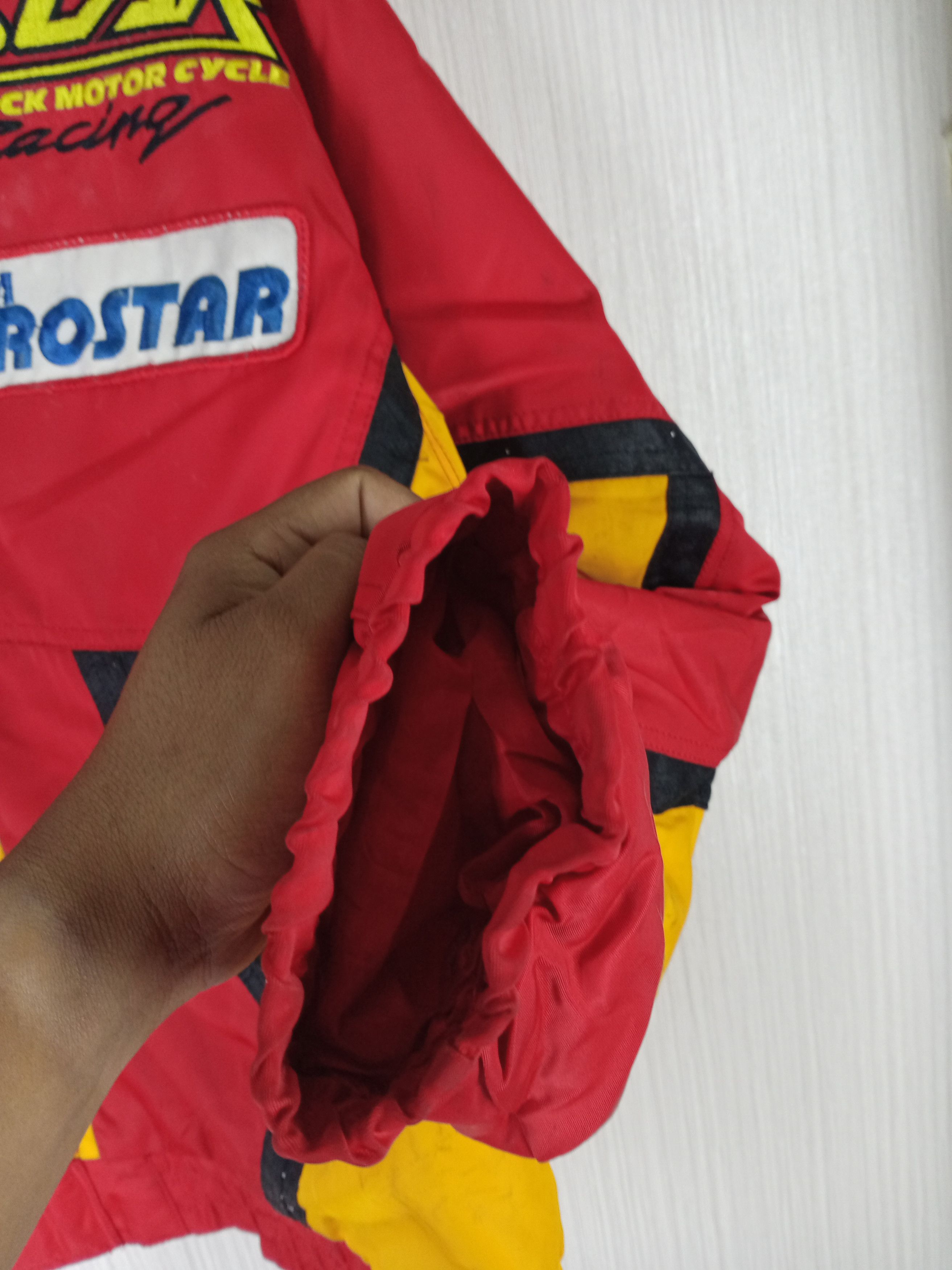 Other VINTAGE STAR MOTOR CYCLE RACING BOMBER JACKET Size US XL / EU 56 / 4 - 6 Thumbnail