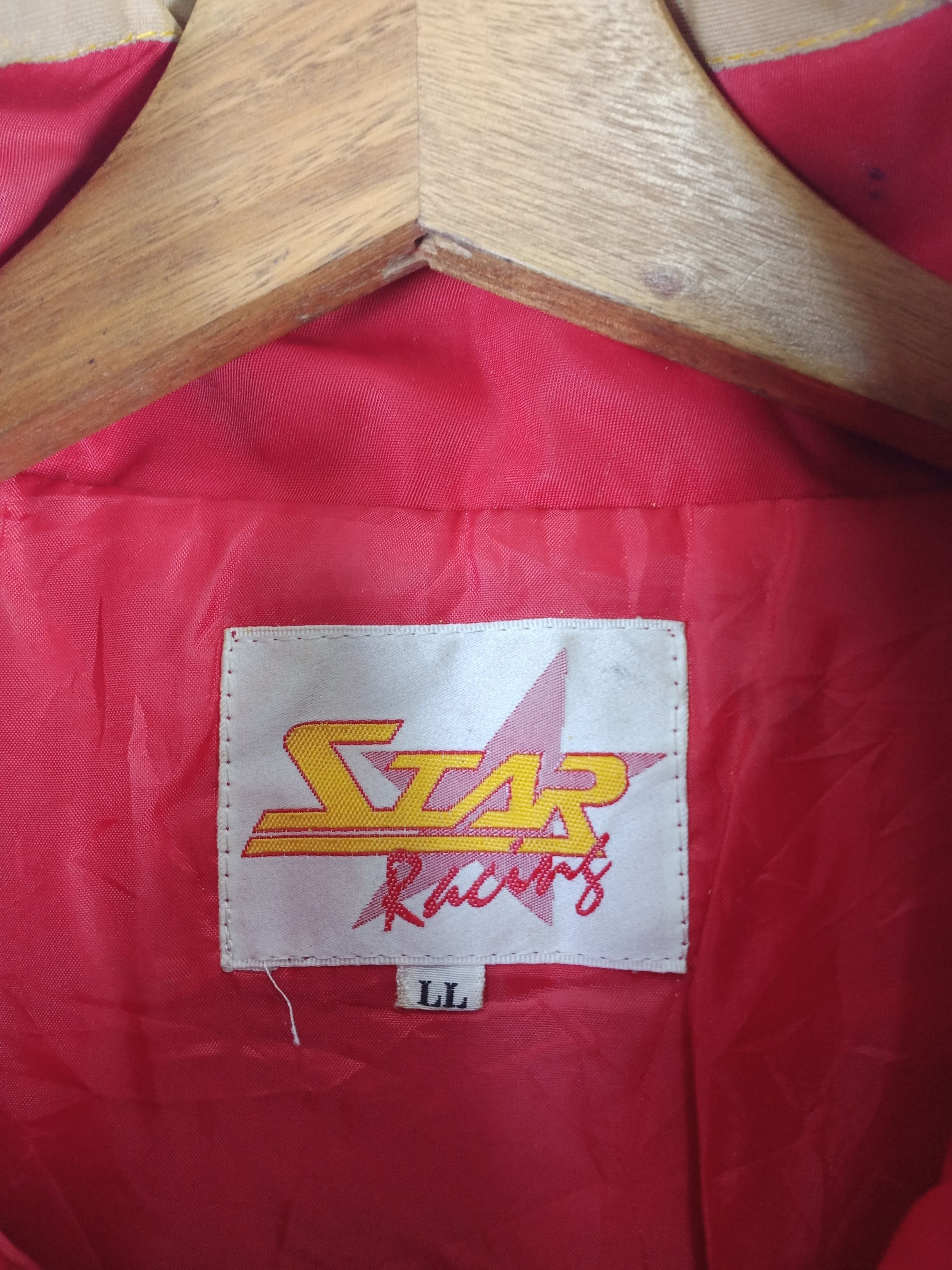 Other VINTAGE STAR MOTOR CYCLE RACING BOMBER JACKET Size US XL / EU 56 / 4 - 7 Thumbnail