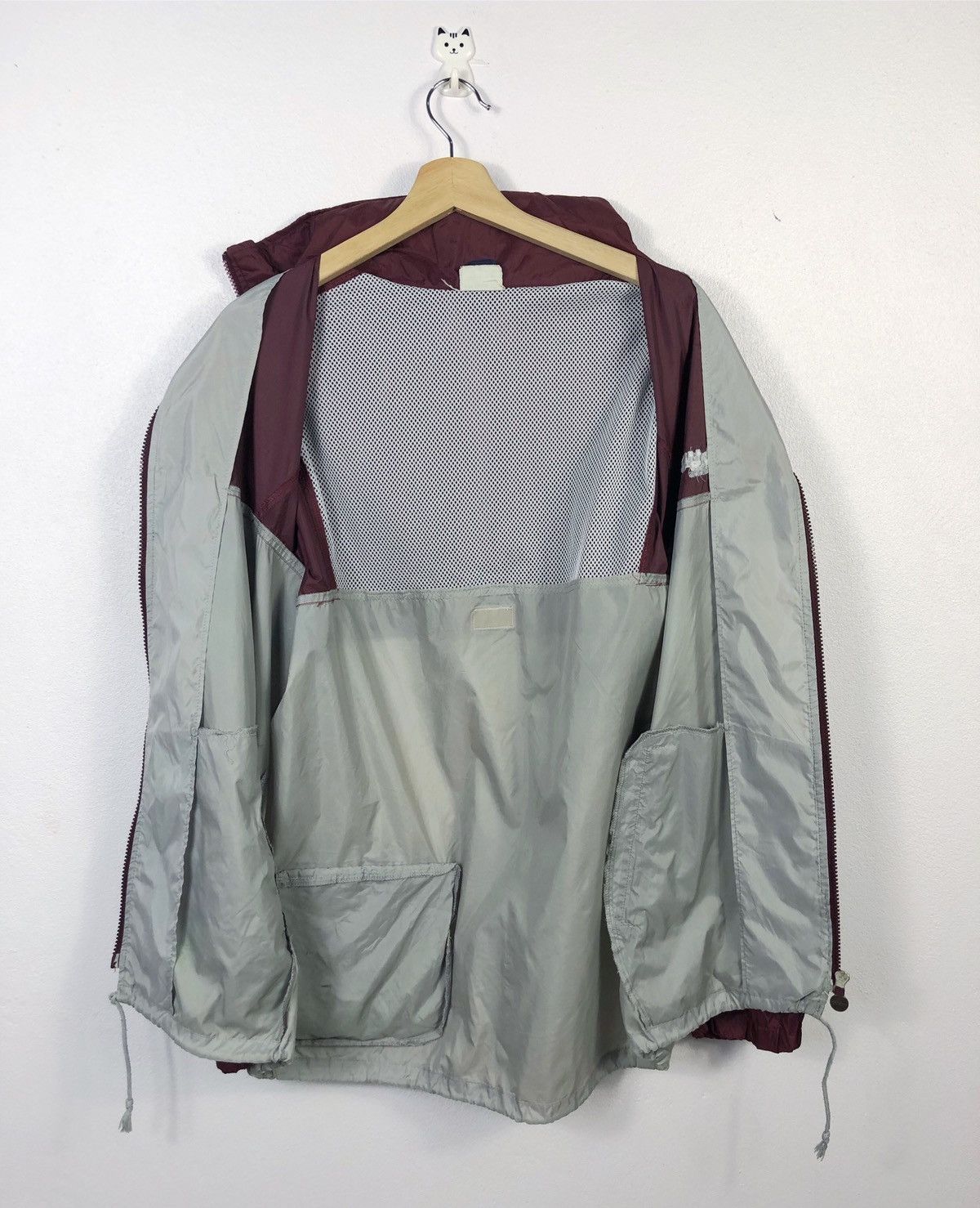 Adidas × Descente × Vintage Rare Vintage 80s Adidas Club X Descente Windbreaker Jacket Size US L / EU 52-54 / 3 - 9 Thumbnail