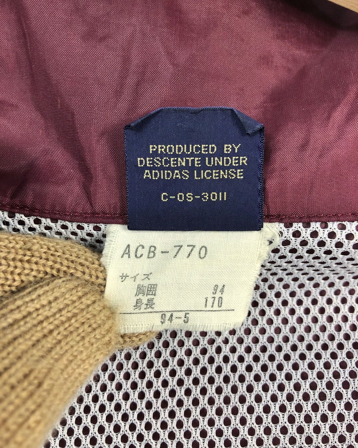 Adidas × Descente × Vintage Rare Vintage 80s Adidas Club X Descente Windbreaker Jacket Size US L / EU 52-54 / 3 - 11 Thumbnail