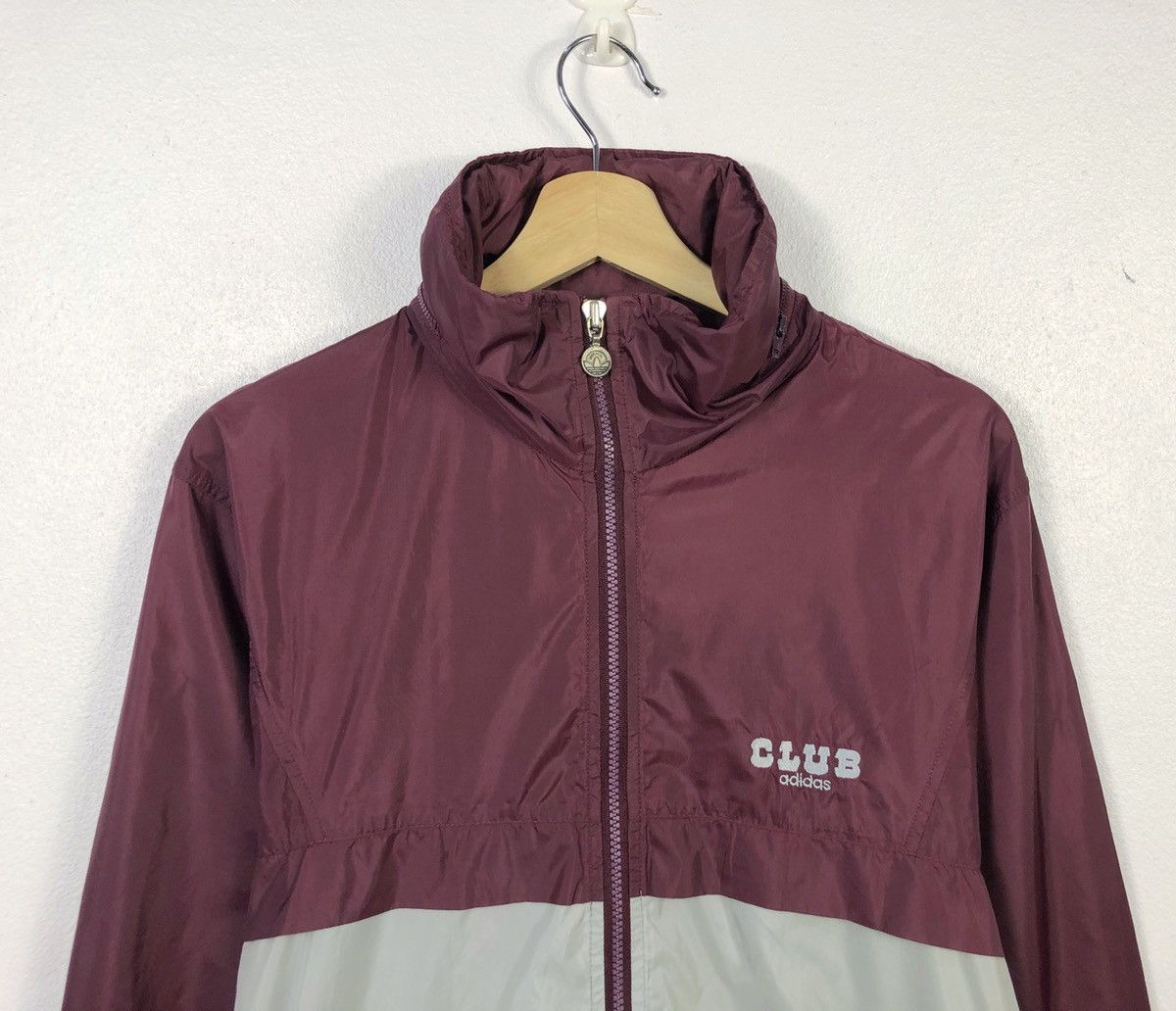 Adidas × Descente × Vintage Rare Vintage 80s Adidas Club X Descente Windbreaker Jacket Size US L / EU 52-54 / 3 - 2 Thumbnail