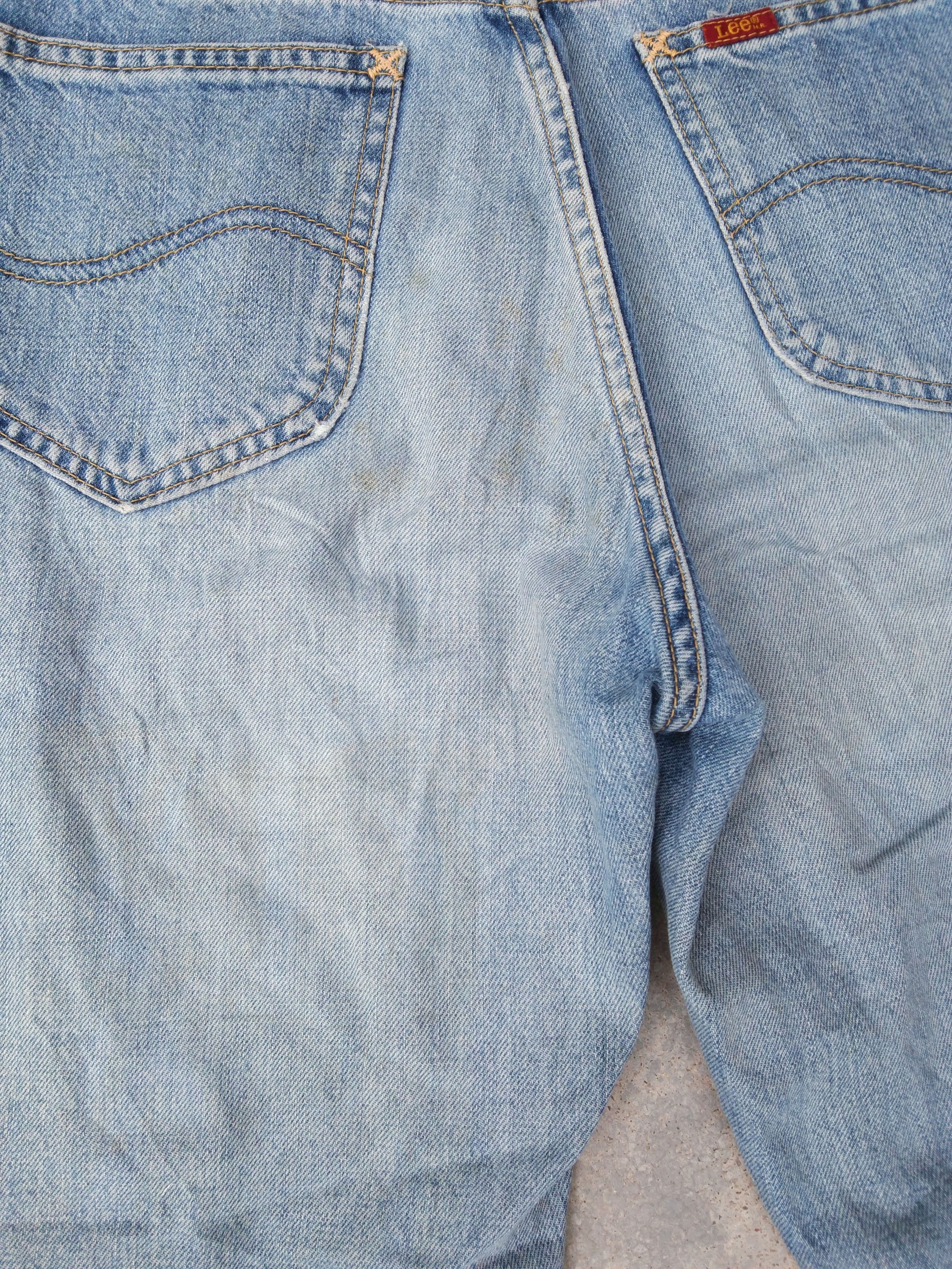 Lee Vintage Retro Lee Faded Blue Straight Leg Jeans 28x31 Size US 28 / EU 44 - 5 Thumbnail