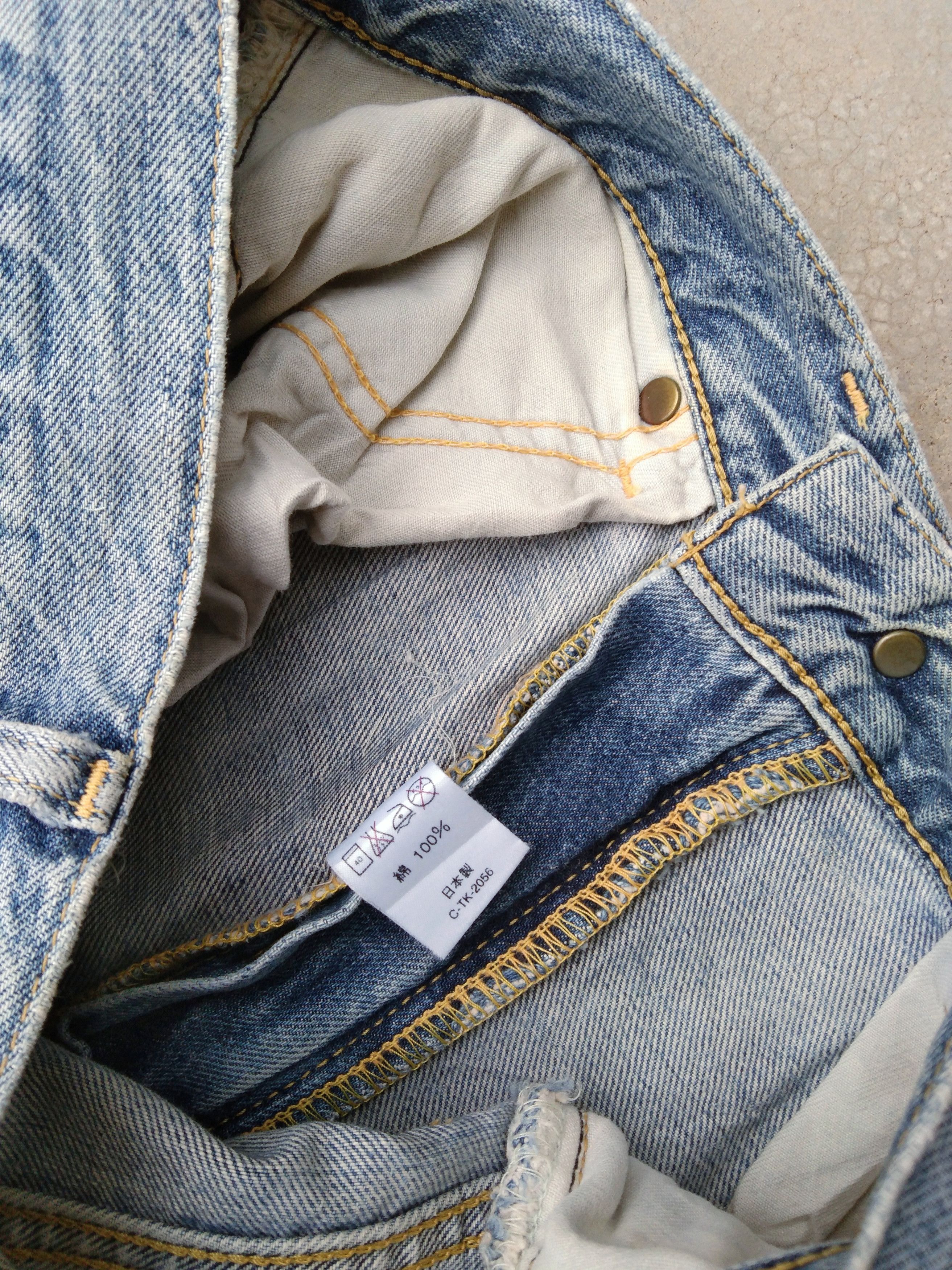 Lee Vintage Retro Lee Faded Blue Straight Leg Jeans 28x31 Size US 28 / EU 44 - 6 Thumbnail