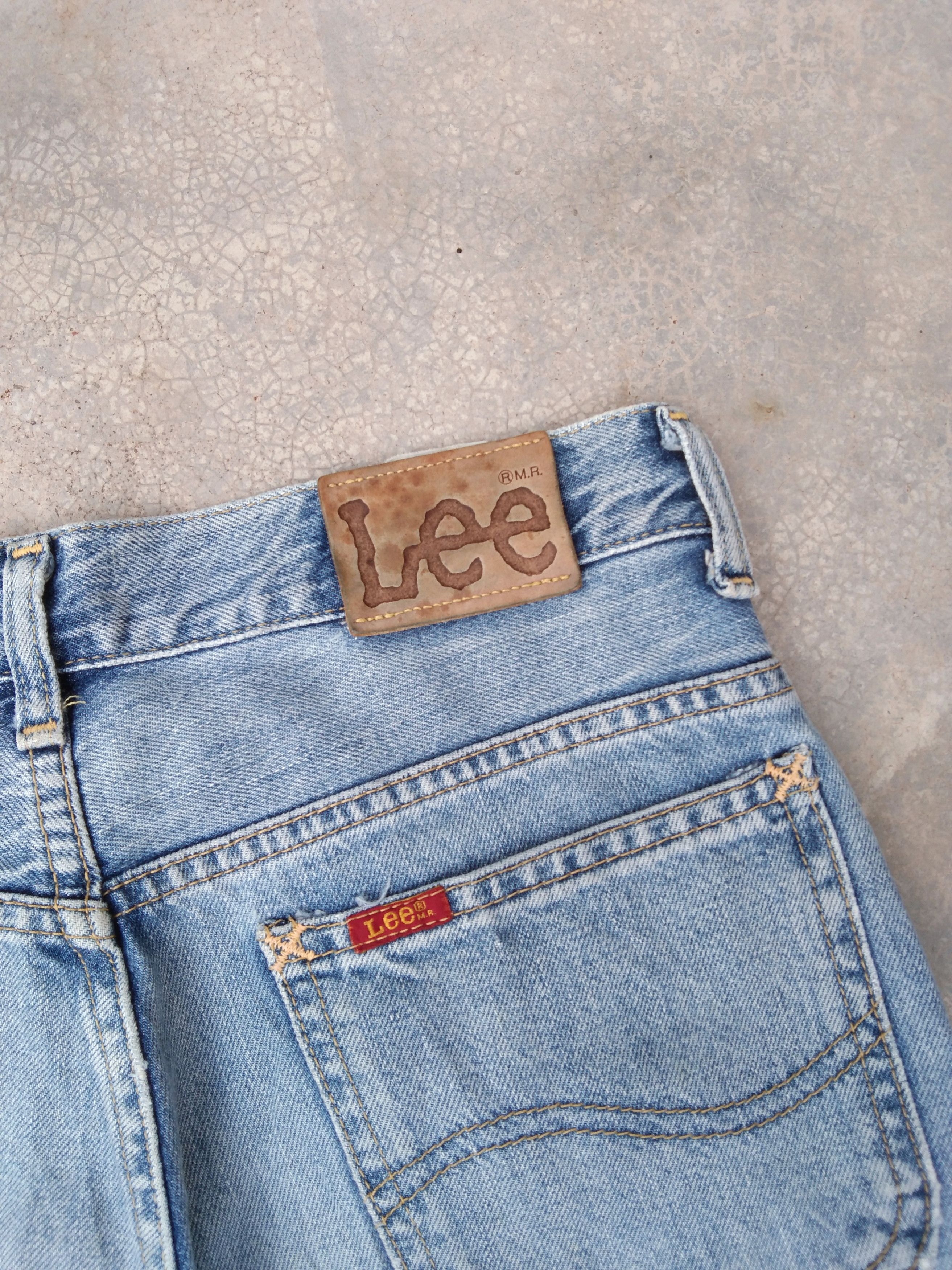 Lee Vintage Retro Lee Faded Blue Straight Leg Jeans 28x31 Size US 28 / EU 44 - 4 Thumbnail