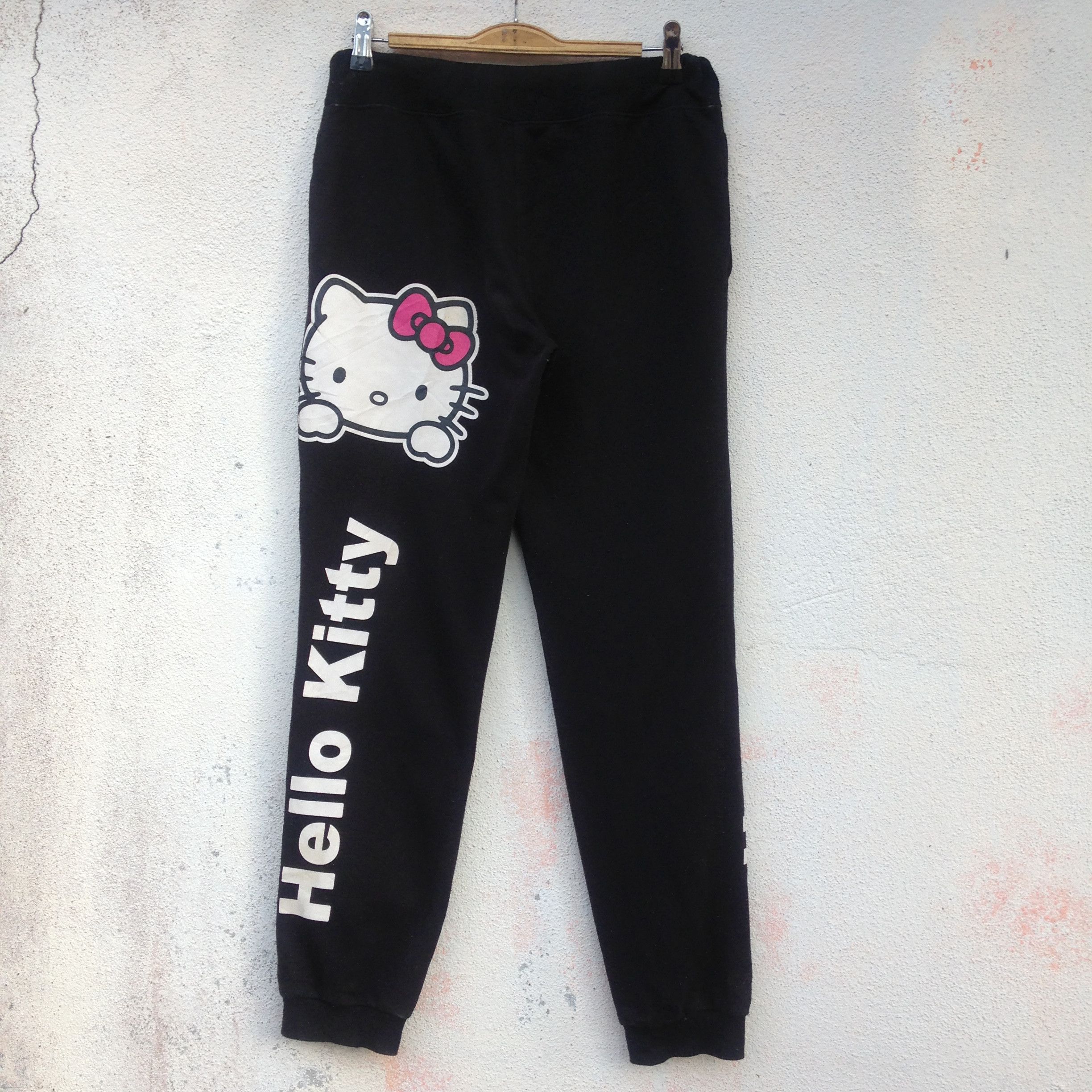 Anime × Cartoon Network Hello Kitty Sweatpants Cartoon Size US 29 - 1 Thumbnail