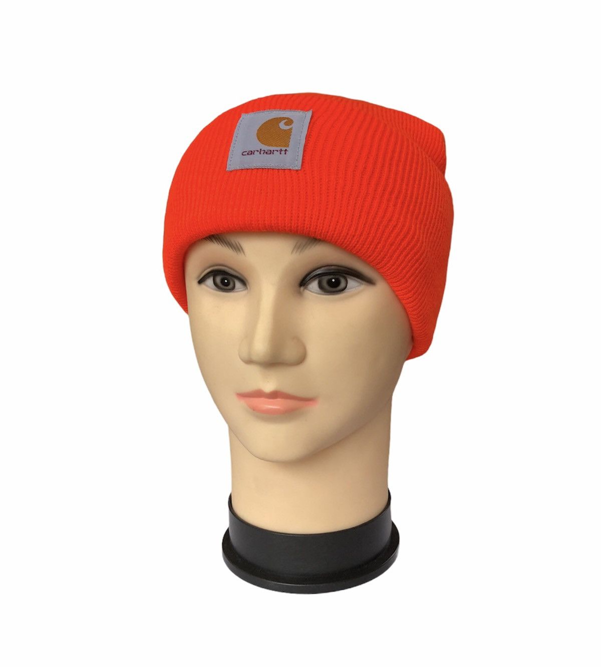 Carhartt Carhartt Knitted Orange Snowcap Size ONE SIZE - 2 Thumbnail