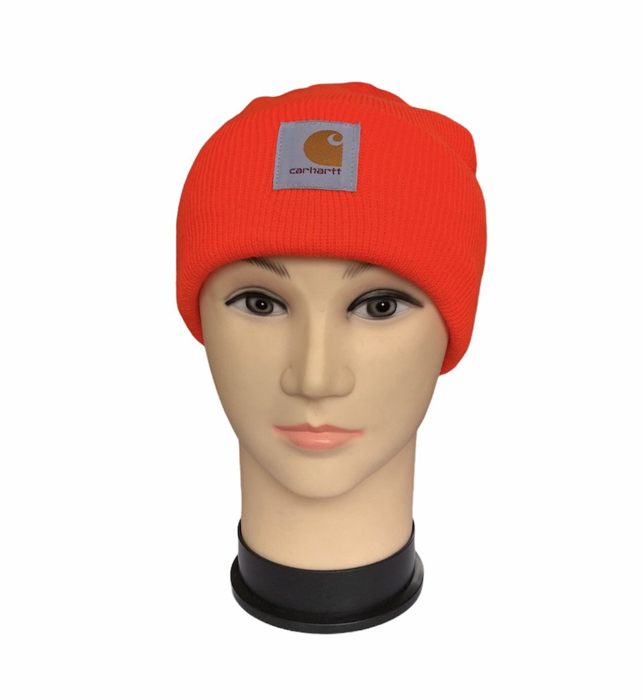 Carhartt Carhartt Knitted Orange Snowcap Size ONE SIZE - 3 Thumbnail