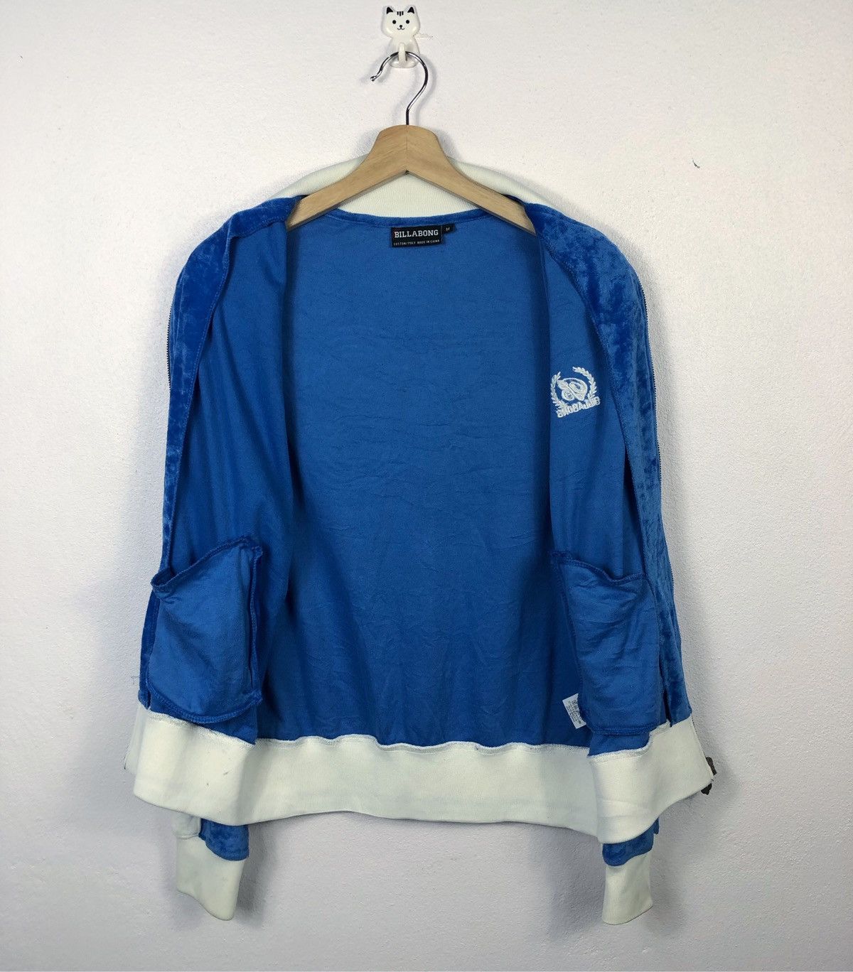 Billabong Rare Billabong Velvet Zipper Sweatshirt Size US M / EU 48-50 / 2 - 9 Thumbnail