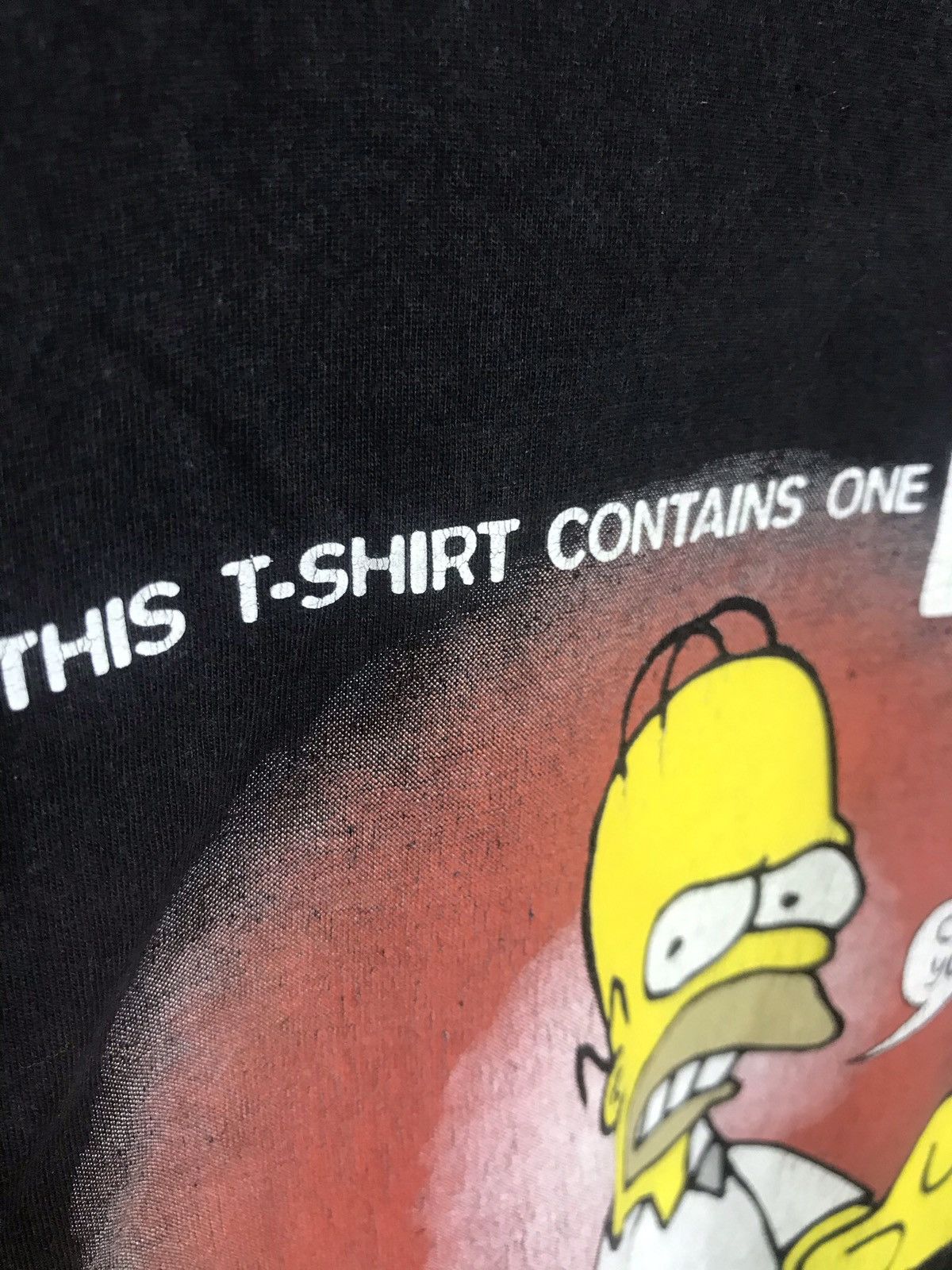 Cartoon Network 1998 Vintage 90s The Simpson’s Homer t-shirt Size US L / EU 52-54 / 3 - 3 Thumbnail