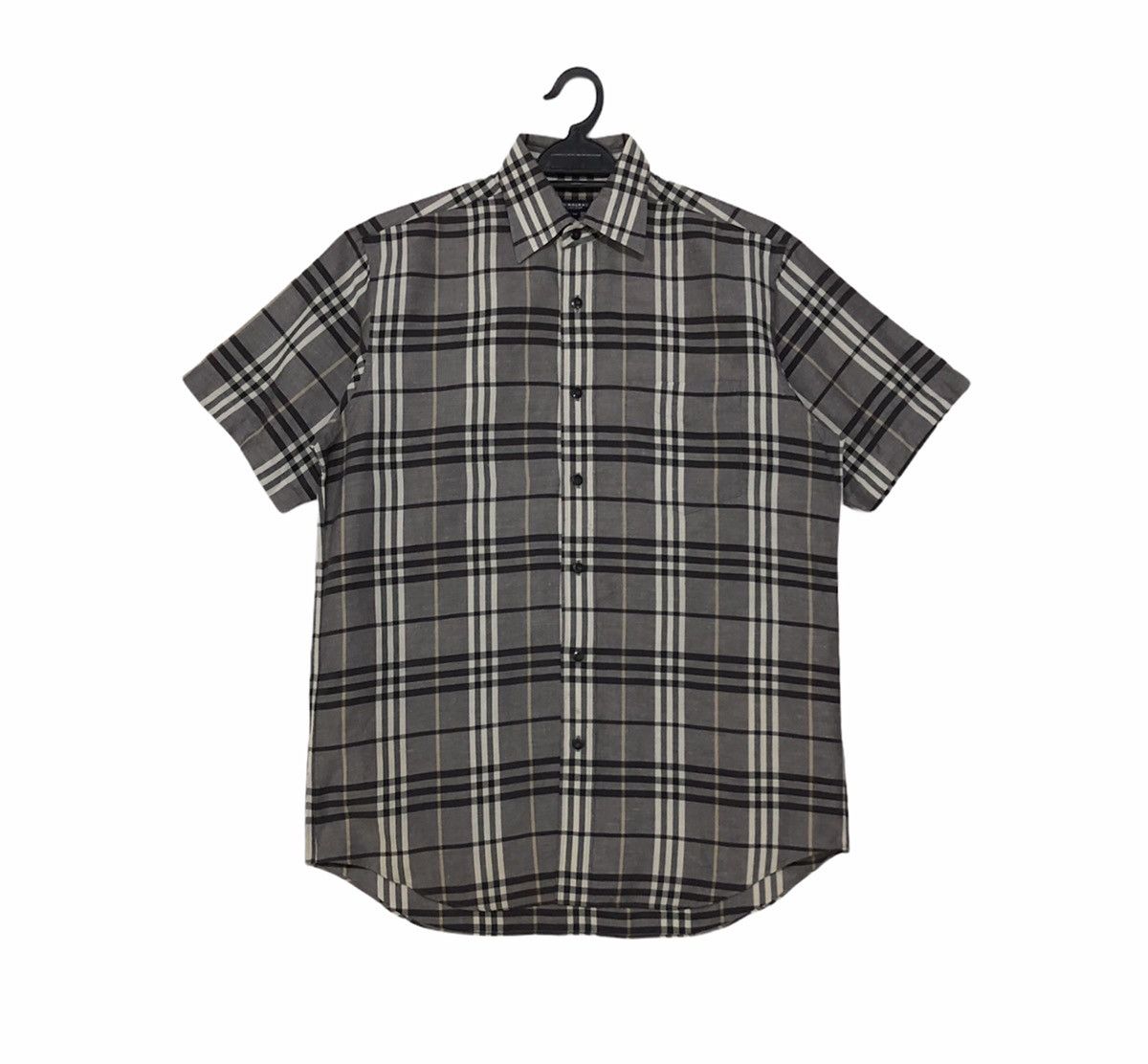 Burberry Authentic Burberry Novacheck Linen Short Sleeves Shirt Size US M / EU 48-50 / 2 - 8 Thumbnail