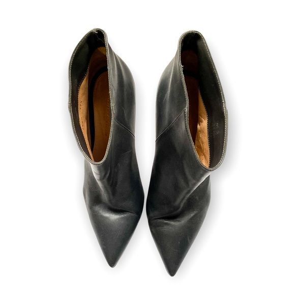 Gianvito Rossi Gianvito Rossi Stilo Gray Leather Ankle Boots, Size 37.5EU Size US 7.5 / IT 37.5 - 13 Thumbnail