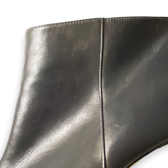 Gianvito Rossi Gianvito Rossi Stilo Gray Leather Ankle Boots, Size 37.5EU Size US 7.5 / IT 37.5 - 11 Thumbnail